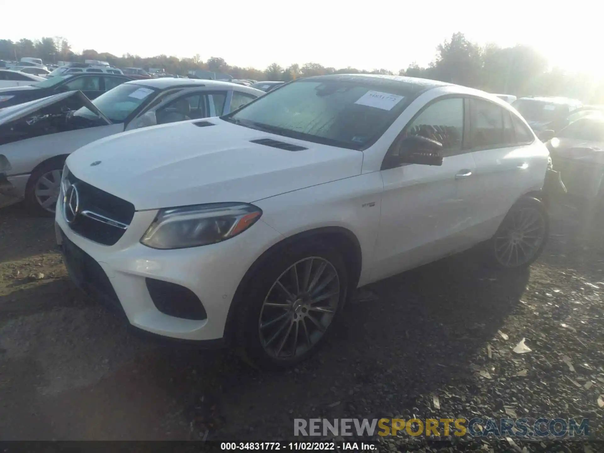 2 Photograph of a damaged car 4JGED6EB1KA152563 MERCEDES-BENZ GLE 2019