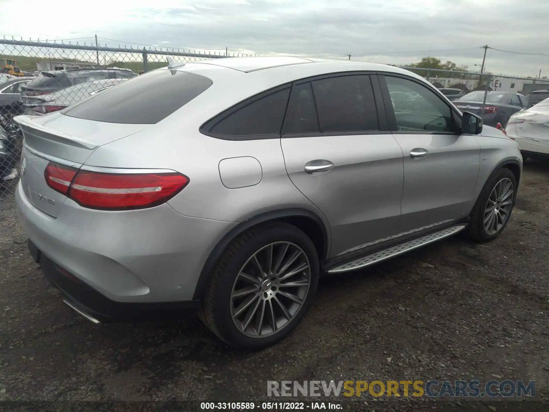 4 Photograph of a damaged car 4JGED6EB2KA140888 MERCEDES-BENZ GLE 2019