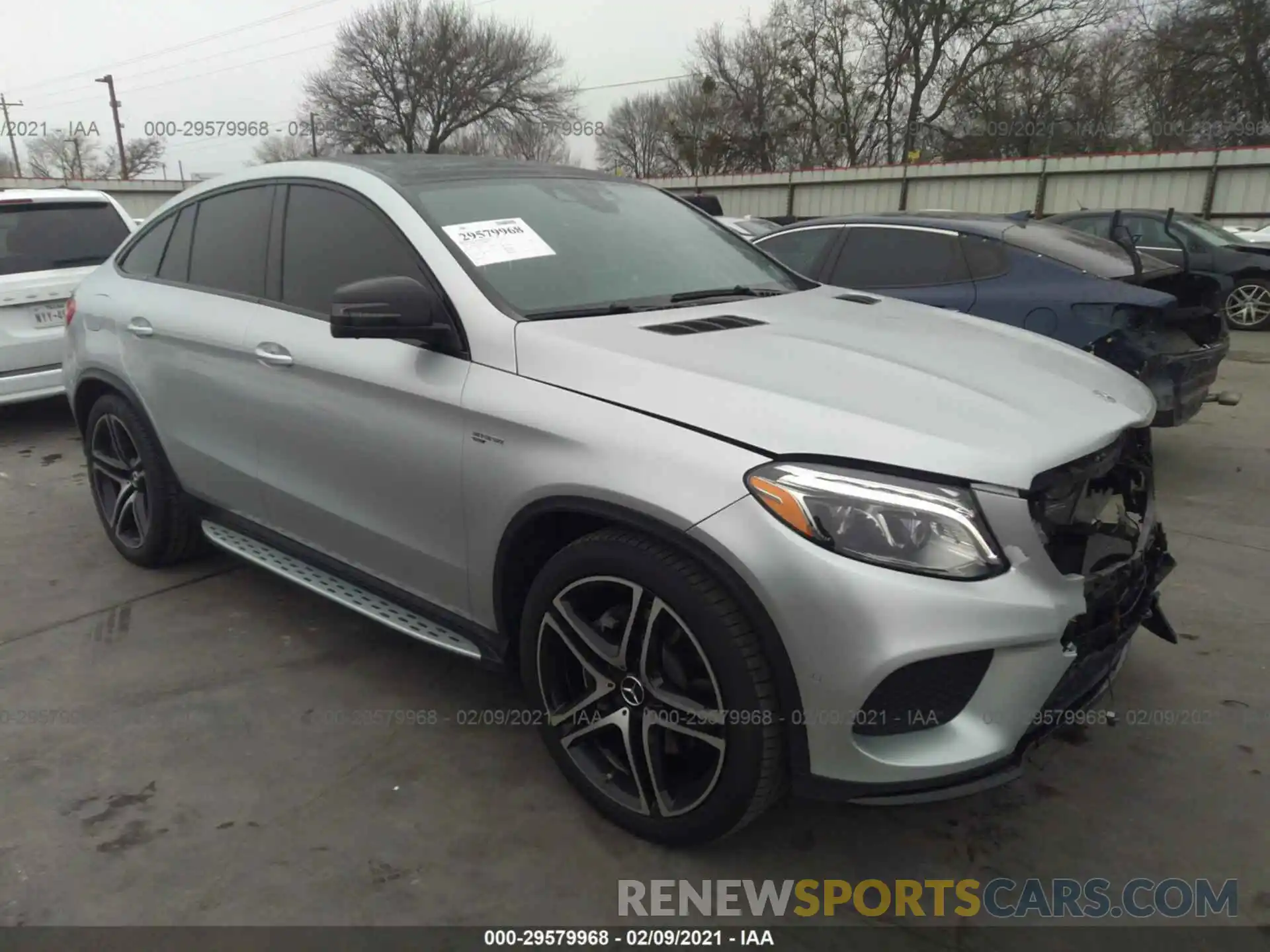 1 Photograph of a damaged car 4JGED6EB3KA151169 MERCEDES-BENZ GLE 2019