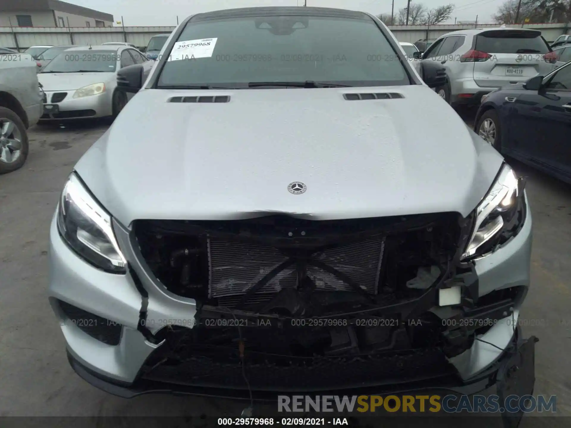 6 Photograph of a damaged car 4JGED6EB3KA151169 MERCEDES-BENZ GLE 2019