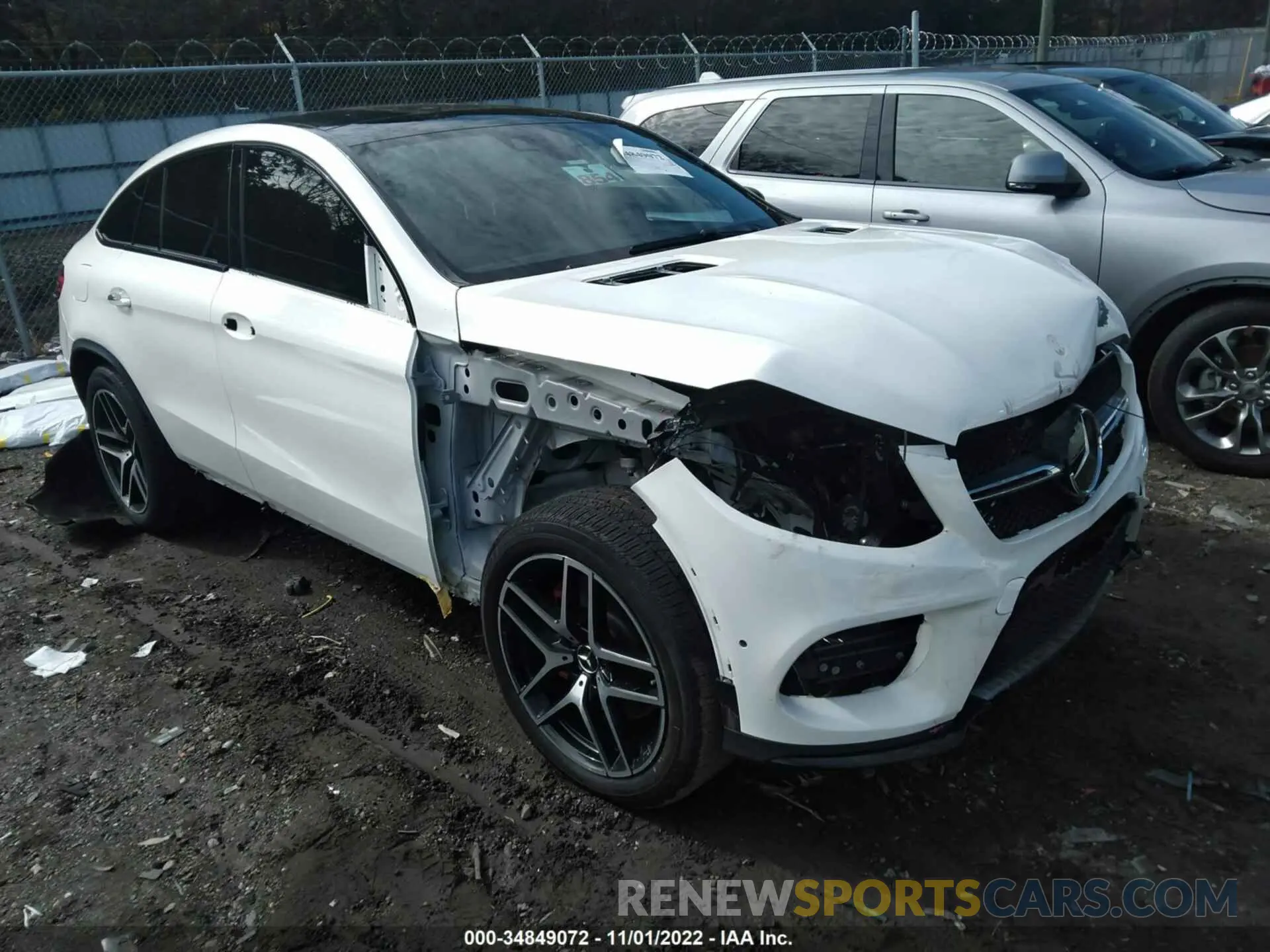 1 Photograph of a damaged car 4JGED6EB3KA152659 MERCEDES-BENZ GLE 2019