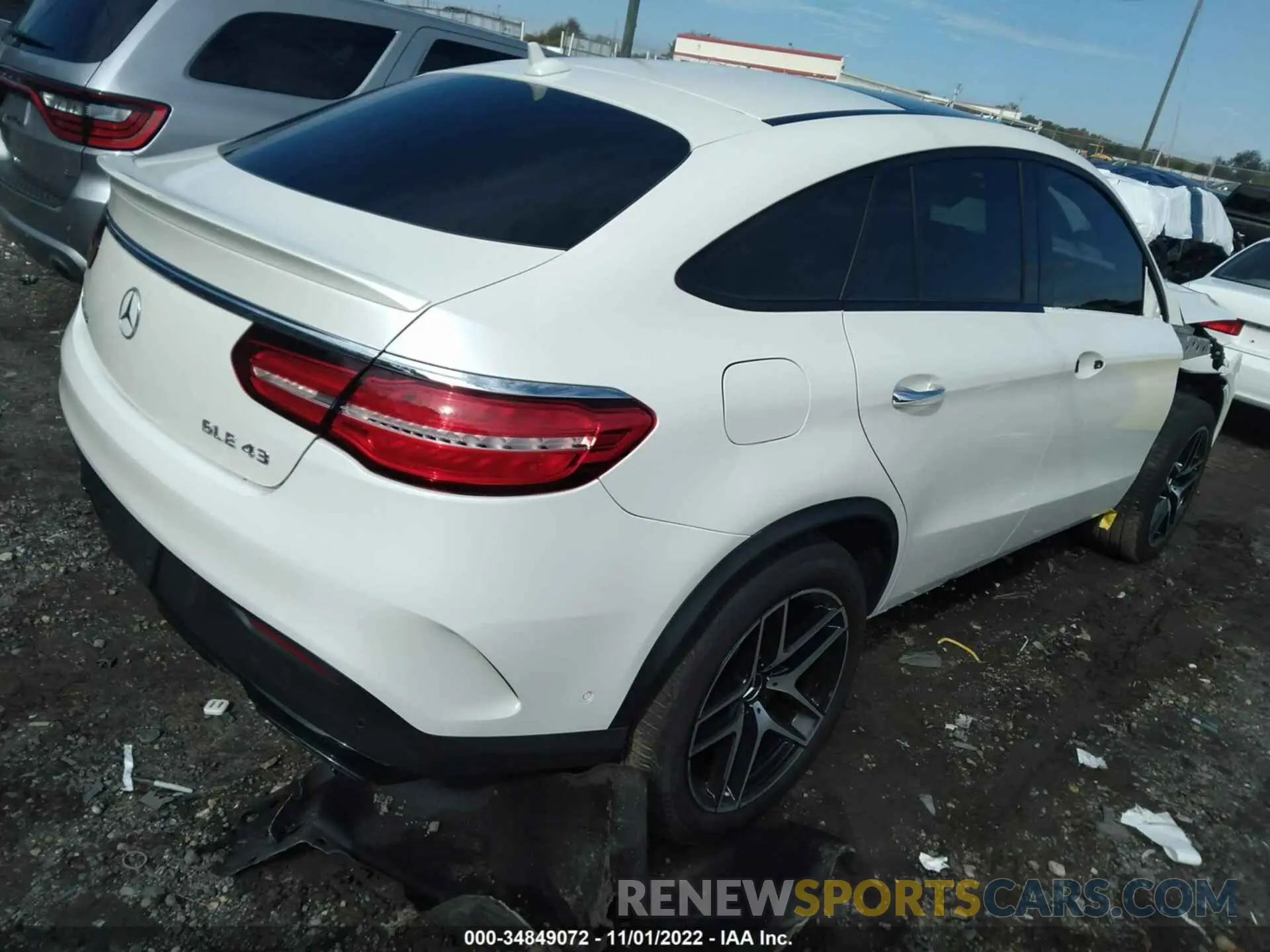 4 Photograph of a damaged car 4JGED6EB3KA152659 MERCEDES-BENZ GLE 2019