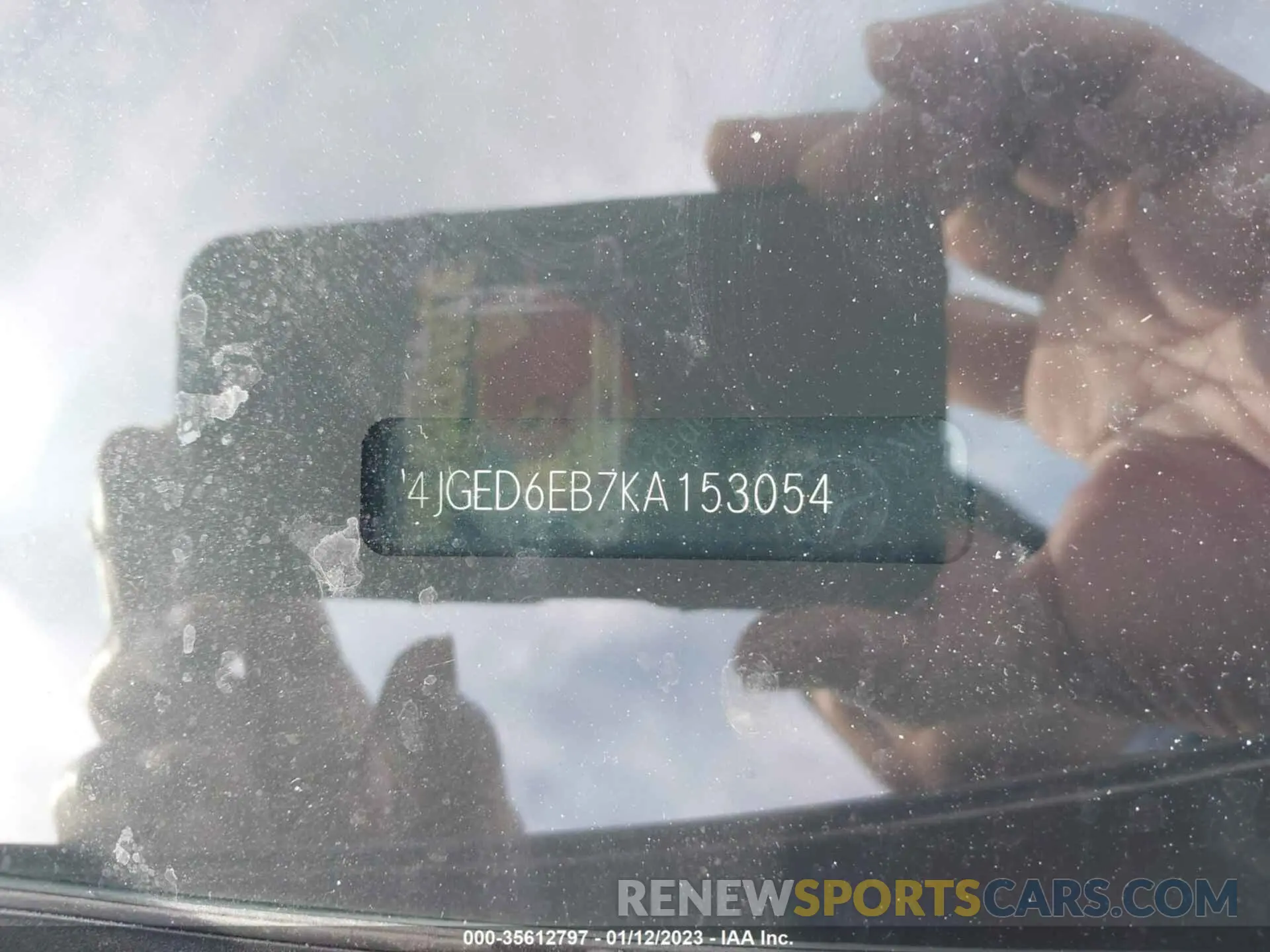 9 Photograph of a damaged car 4JGED6EB7KA153054 MERCEDES-BENZ GLE 2019
