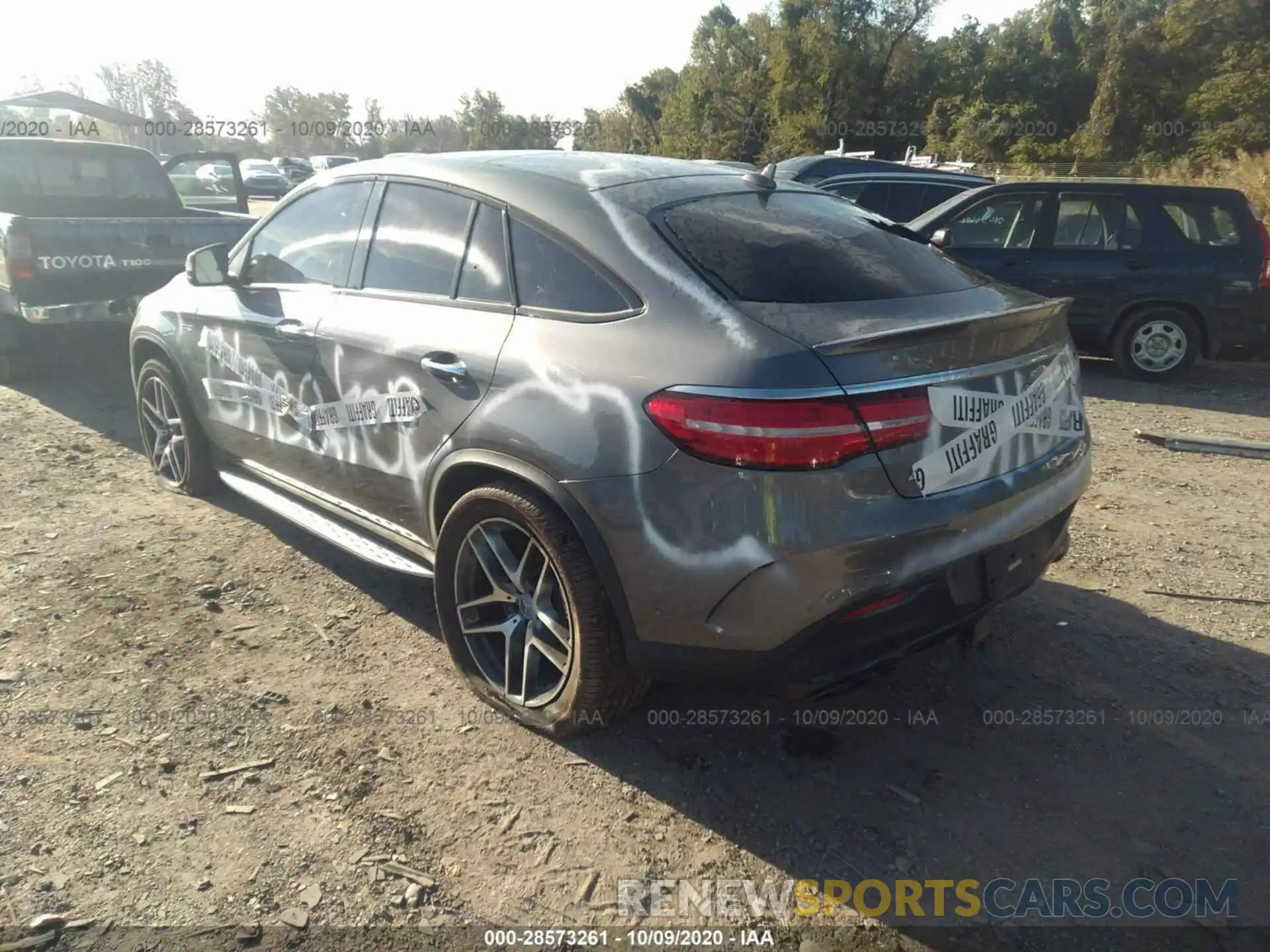 3 Photograph of a damaged car 4JGED6EB9KA141911 MERCEDES-BENZ GLE 2019