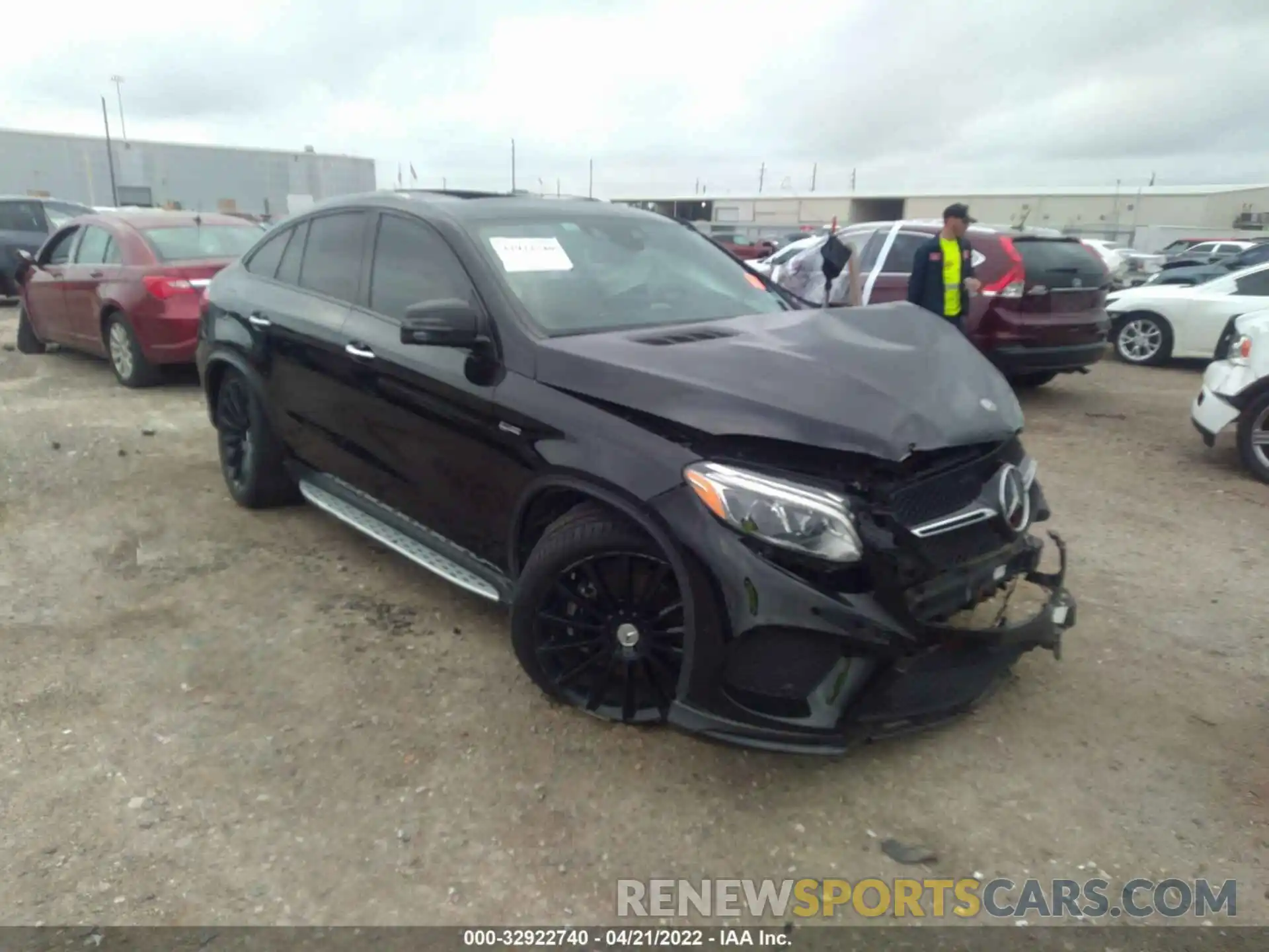 1 Photograph of a damaged car 4JGED6EB9KA154531 MERCEDES-BENZ GLE 2019