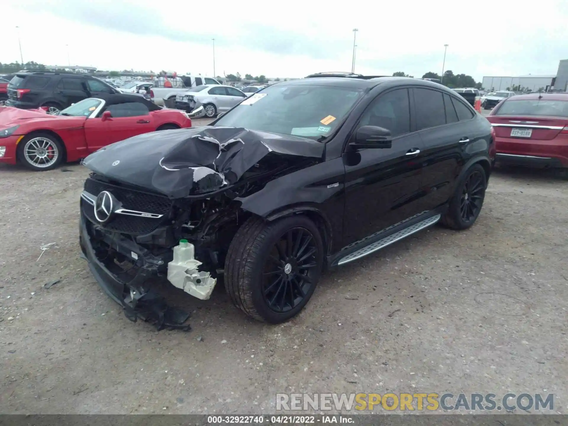 2 Photograph of a damaged car 4JGED6EB9KA154531 MERCEDES-BENZ GLE 2019