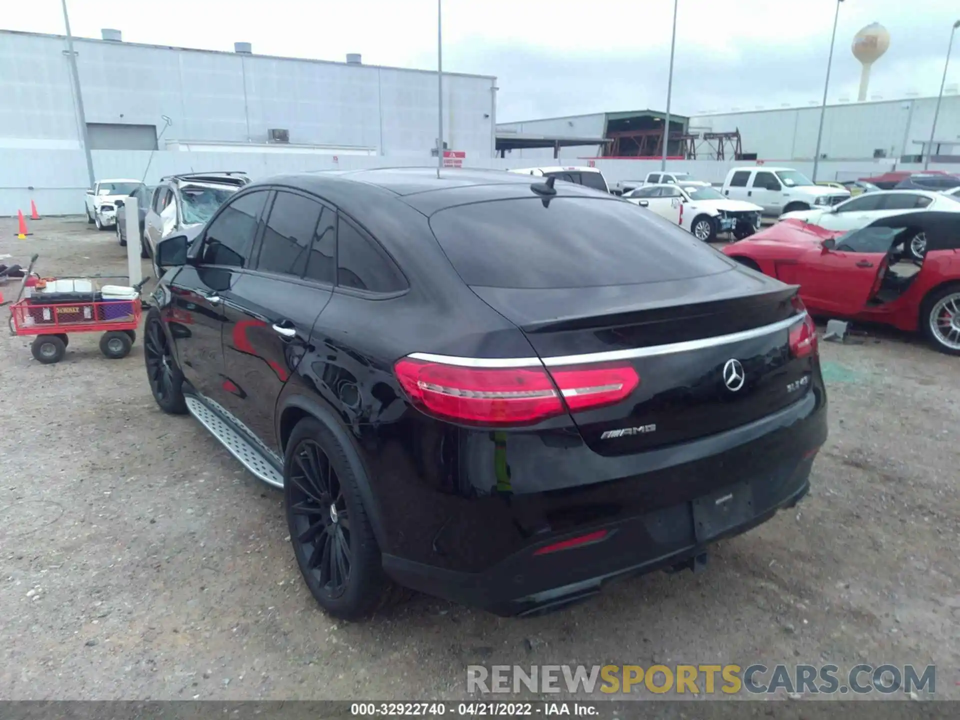 3 Photograph of a damaged car 4JGED6EB9KA154531 MERCEDES-BENZ GLE 2019