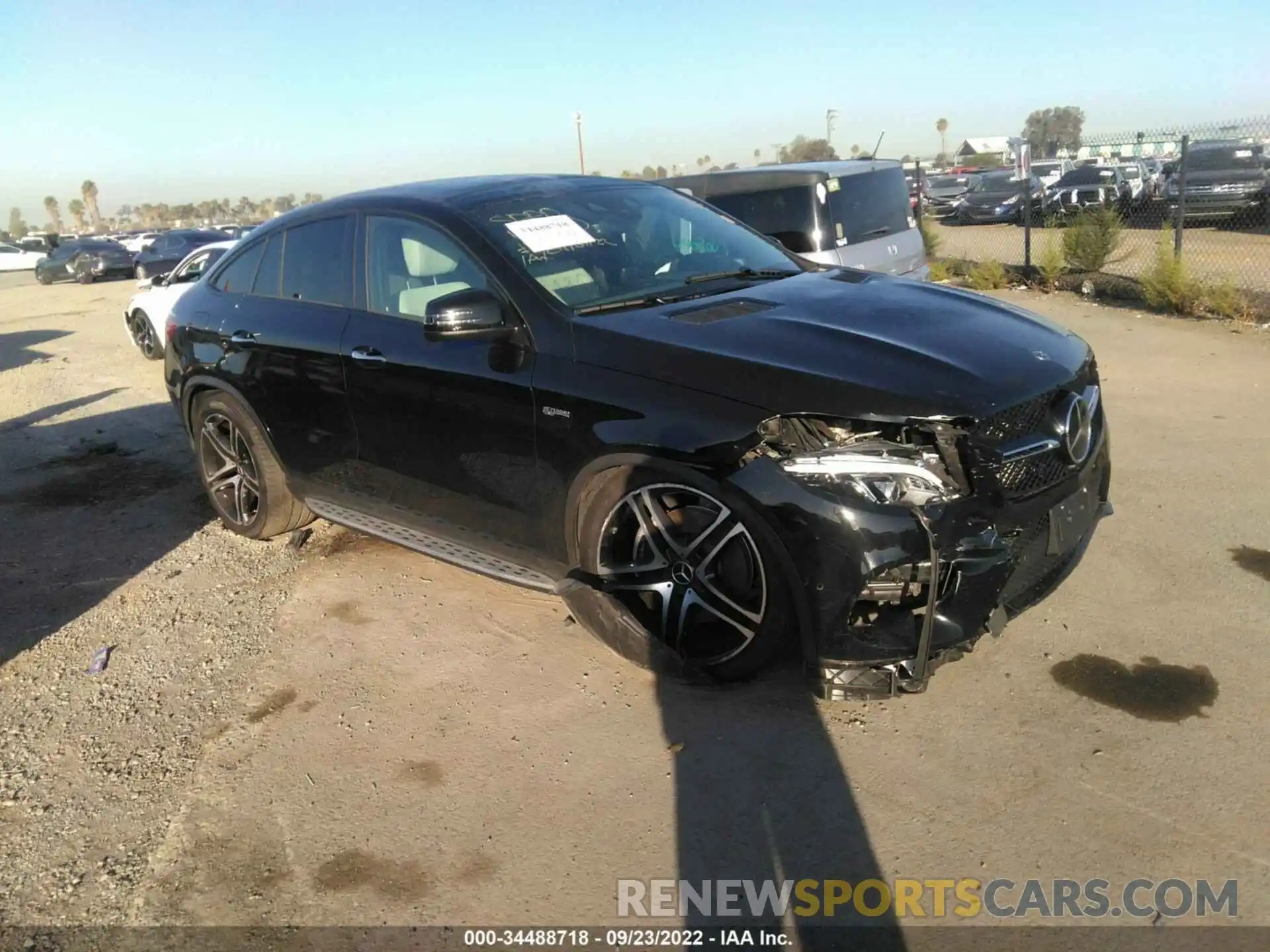 1 Photograph of a damaged car 4JGED6EBXKA154912 MERCEDES-BENZ GLE 2019