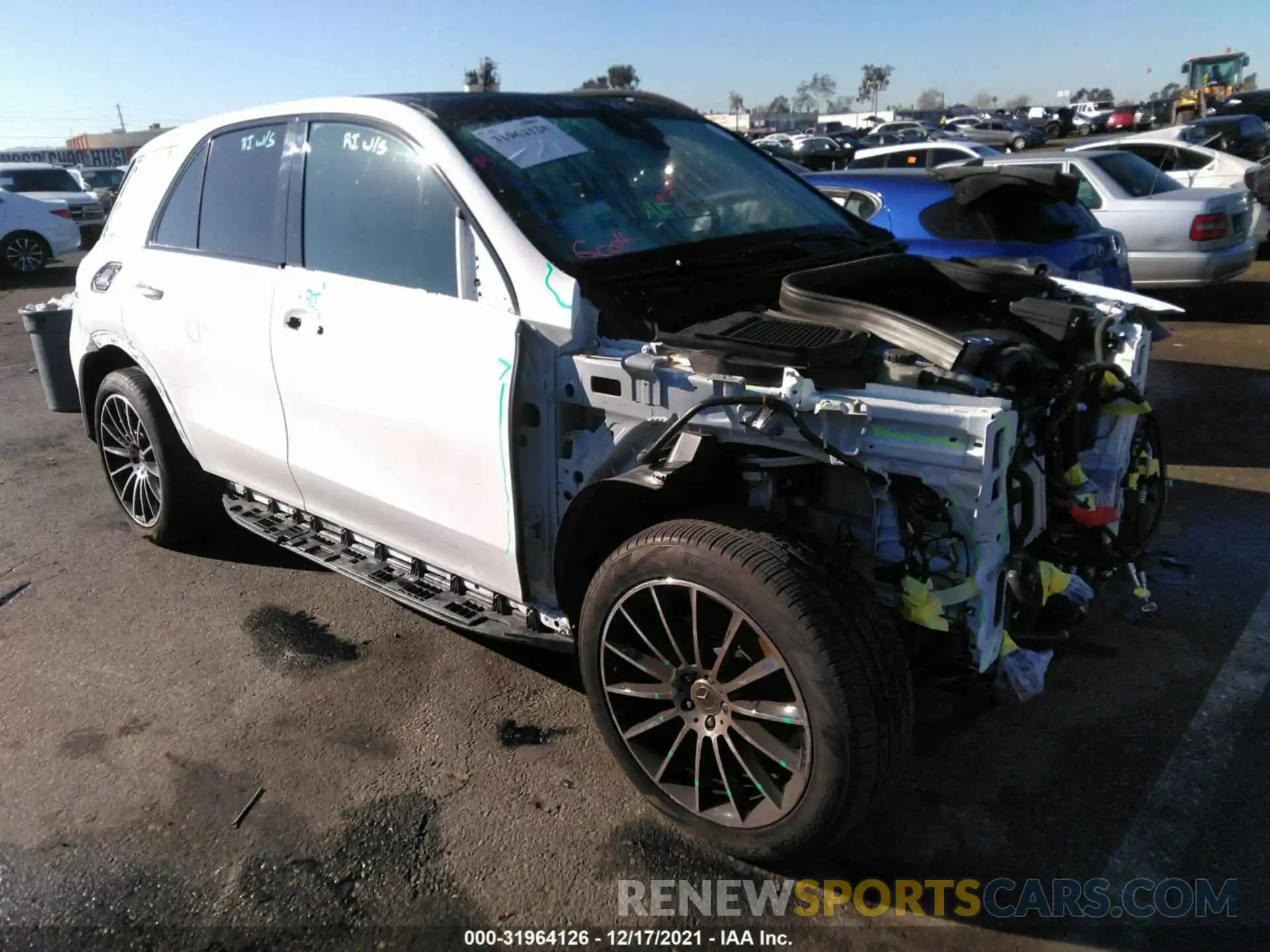 1 Photograph of a damaged car 4JGFB4JB2LA222237 MERCEDES-BENZ GLE 2020