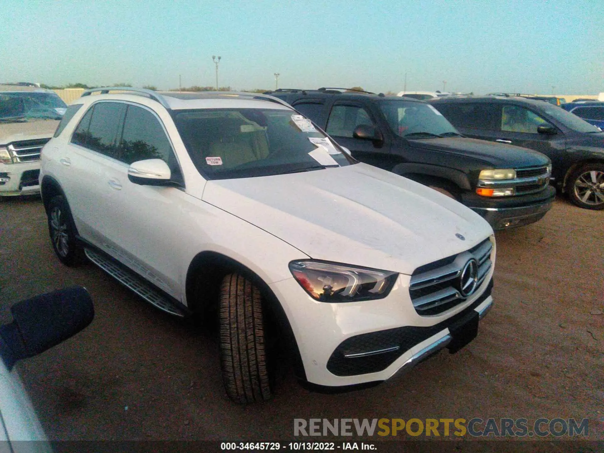 1 Photograph of a damaged car 4JGFB4JB3LA296587 MERCEDES-BENZ GLE 2020