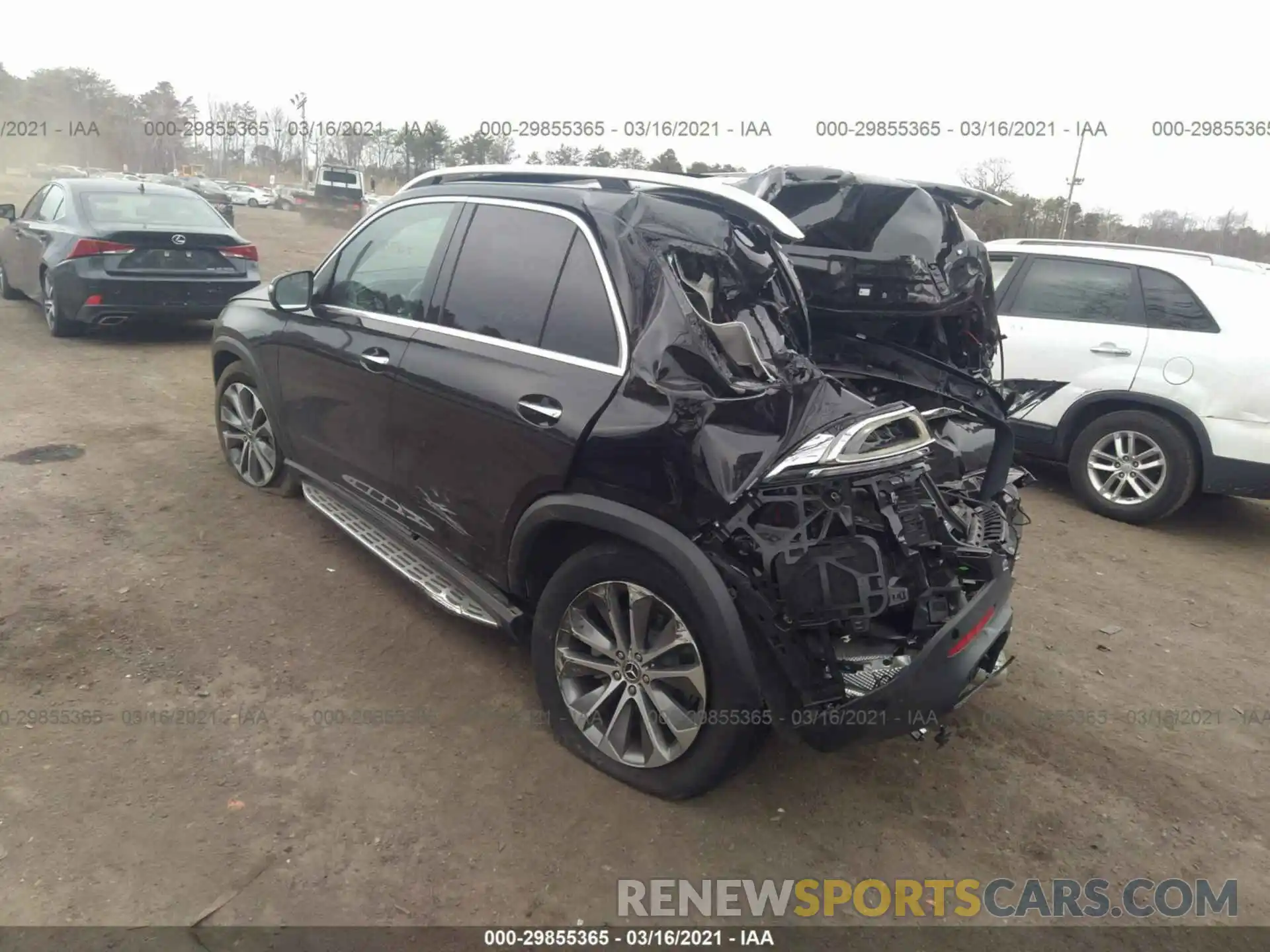 3 Photograph of a damaged car 4JGFB4KB7LA210986 MERCEDES-BENZ GLE 2020