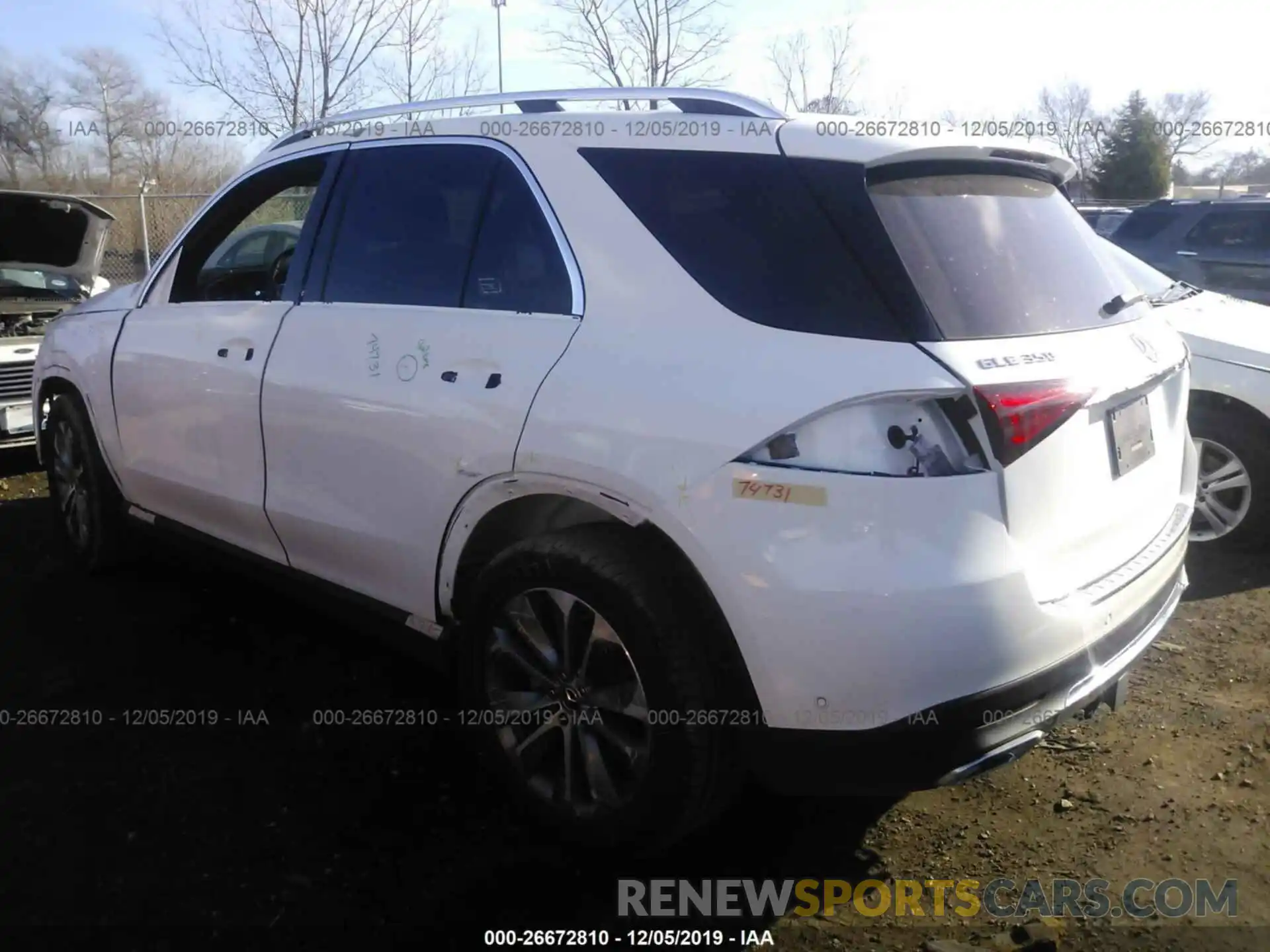 3 Photograph of a damaged car 4JGFB4KE4LA084953 MERCEDES-BENZ GLE 2020