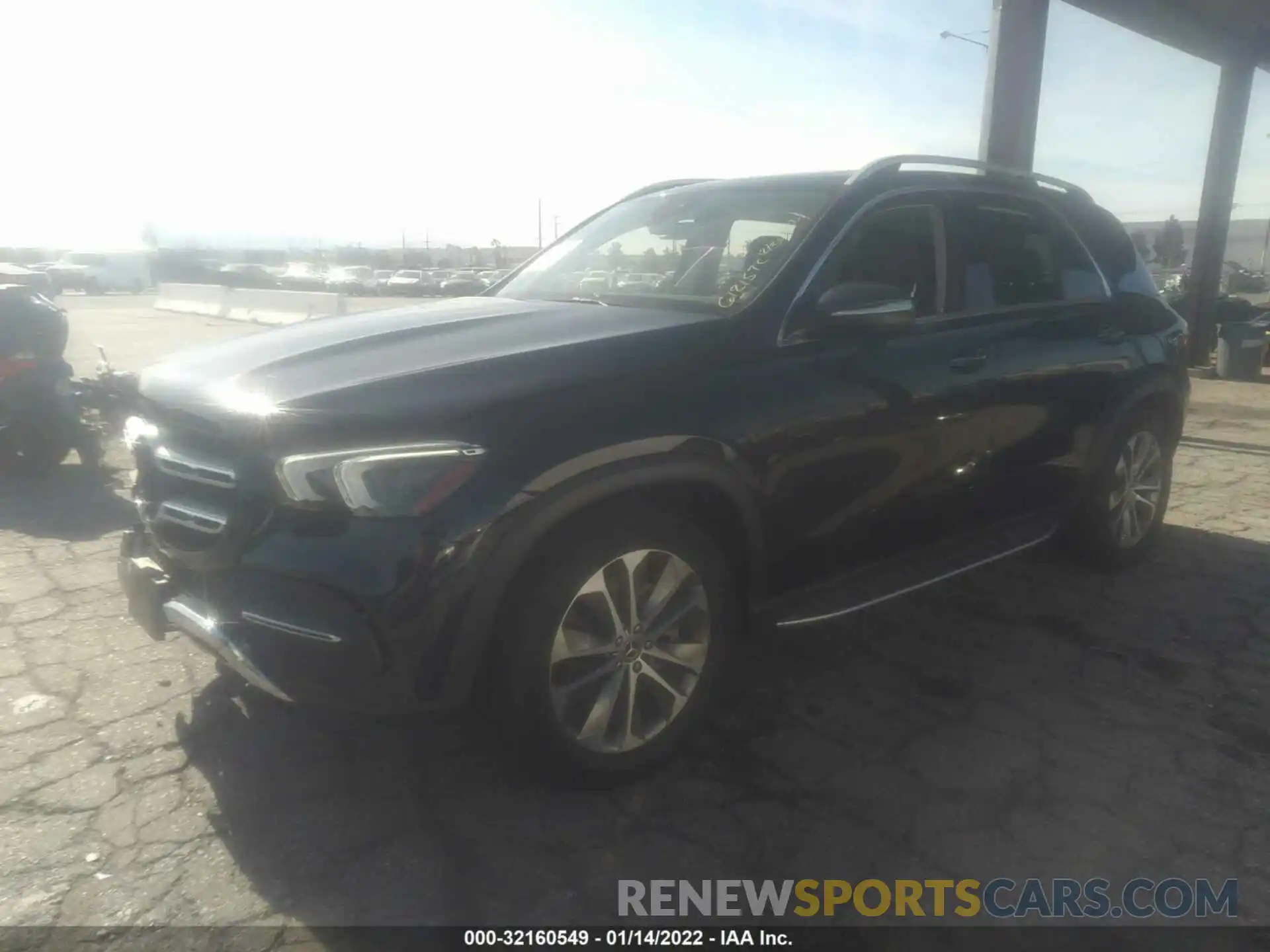 2 Photograph of a damaged car 4JGFB5KB1LA007386 MERCEDES-BENZ GLE 2020