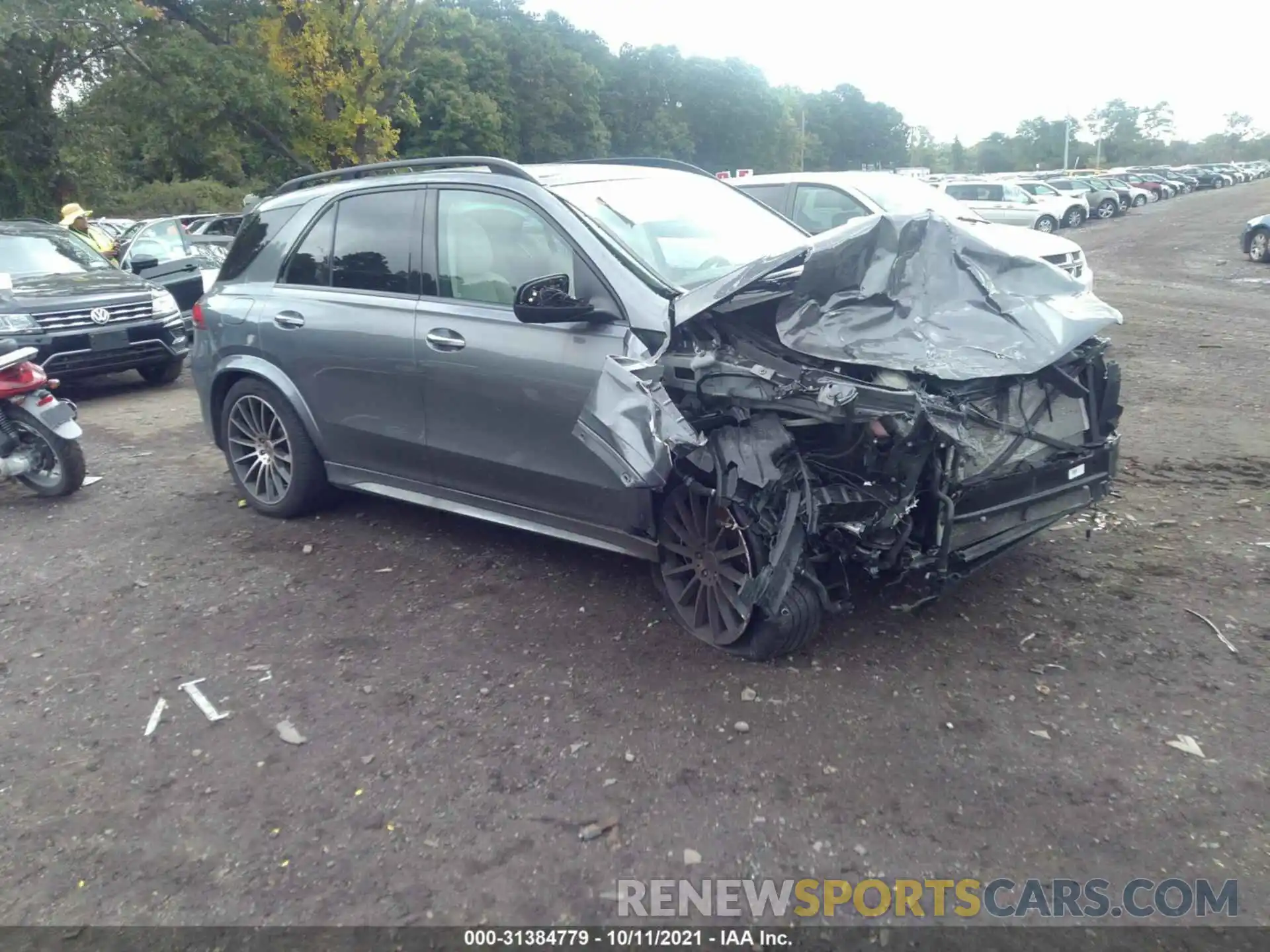 1 Photograph of a damaged car 4JGFB5KB5LA255219 MERCEDES-BENZ GLE 2020