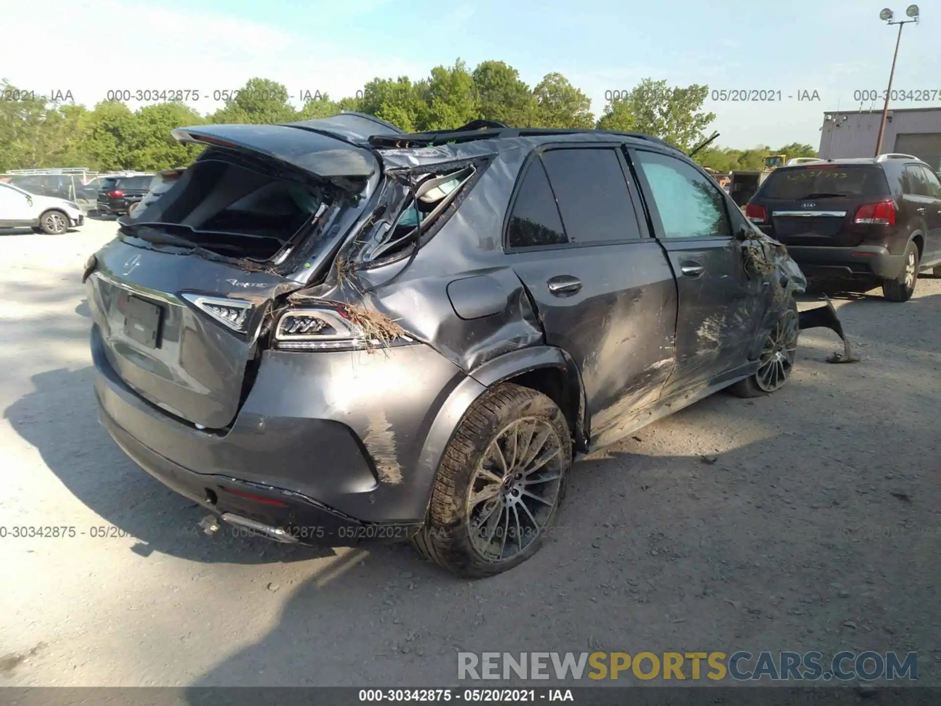 4 Photograph of a damaged car 4JGFB5KB9LA262979 MERCEDES-BENZ GLE 2020