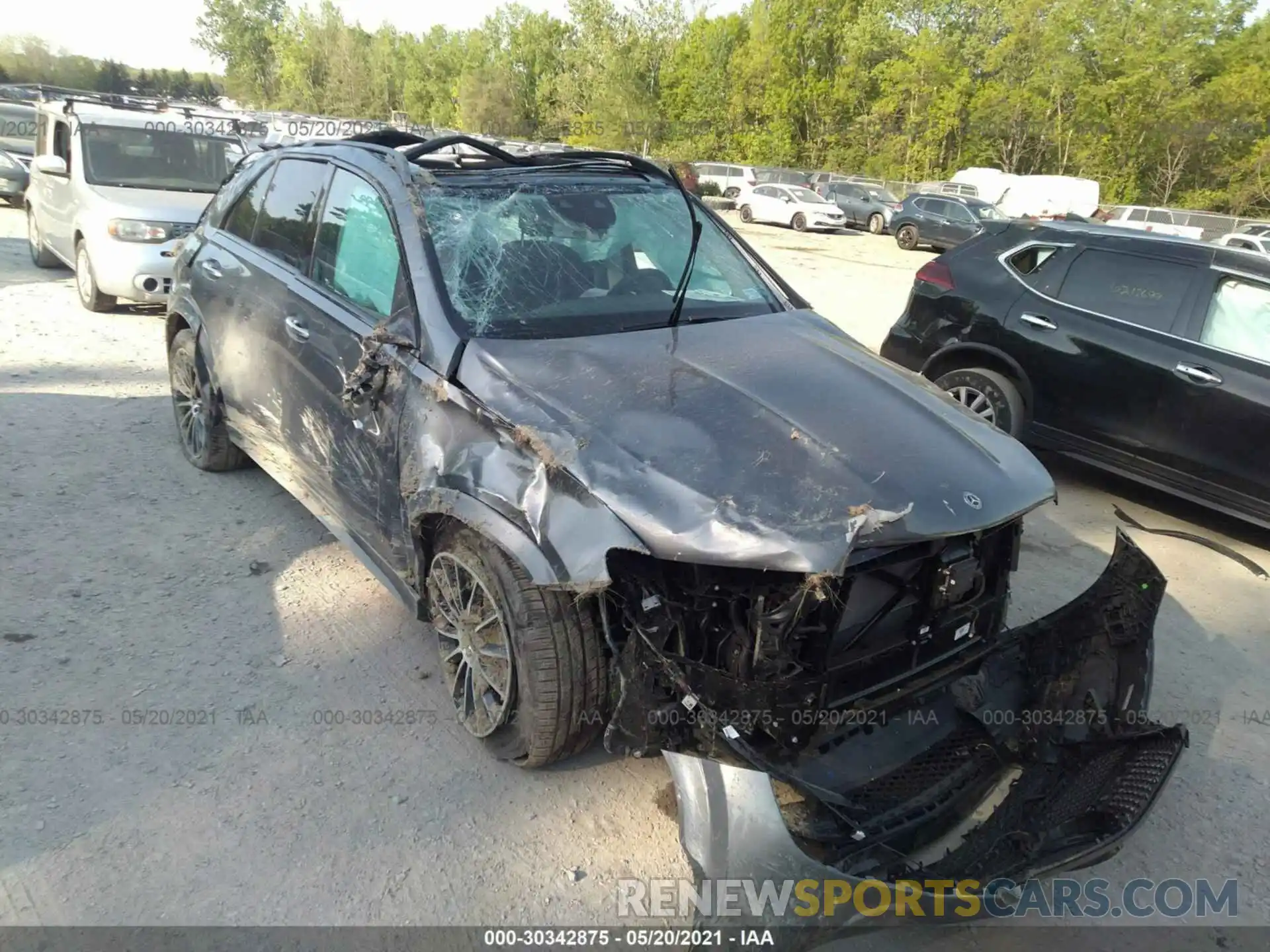 6 Photograph of a damaged car 4JGFB5KB9LA262979 MERCEDES-BENZ GLE 2020