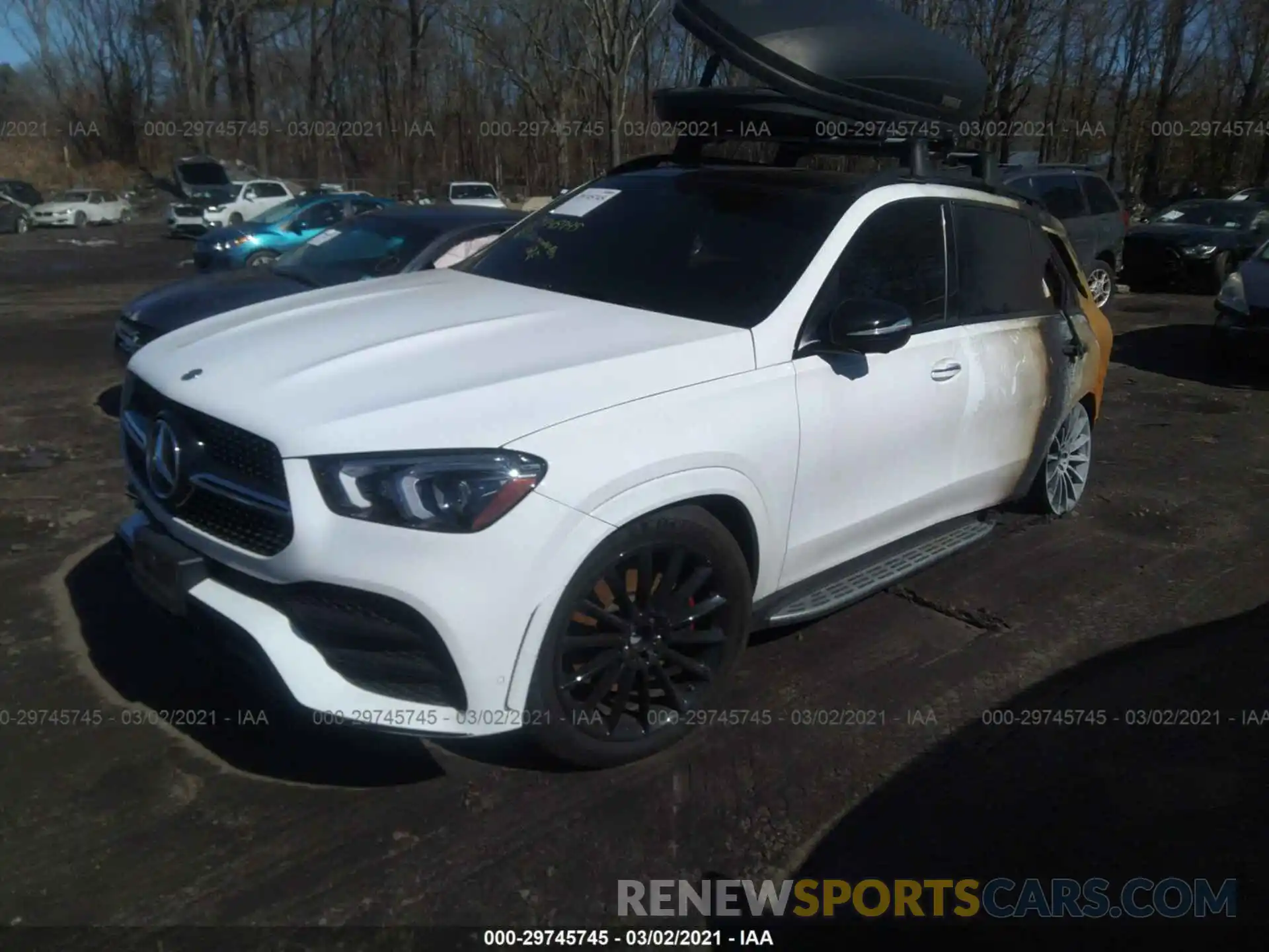 2 Photograph of a damaged car 4JGFB5KE8LA261168 MERCEDES-BENZ GLE 2020