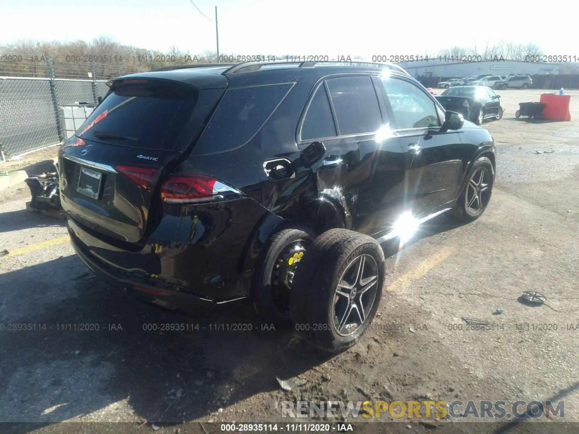 4 Photograph of a damaged car 4JGFB8GB7LA175060 MERCEDES-BENZ GLE 2020