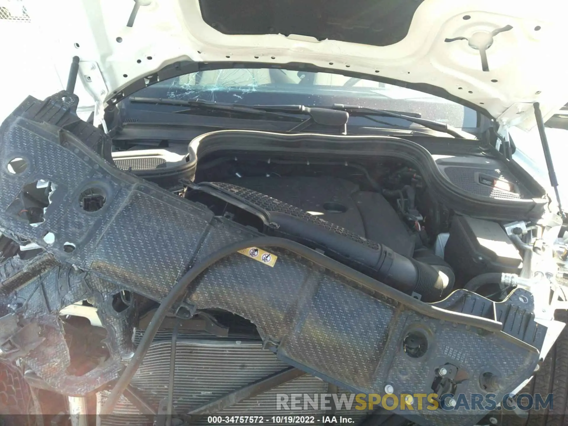 10 Photograph of a damaged car 4JGFB4JEXMA517386 MERCEDES-BENZ GLE 2021
