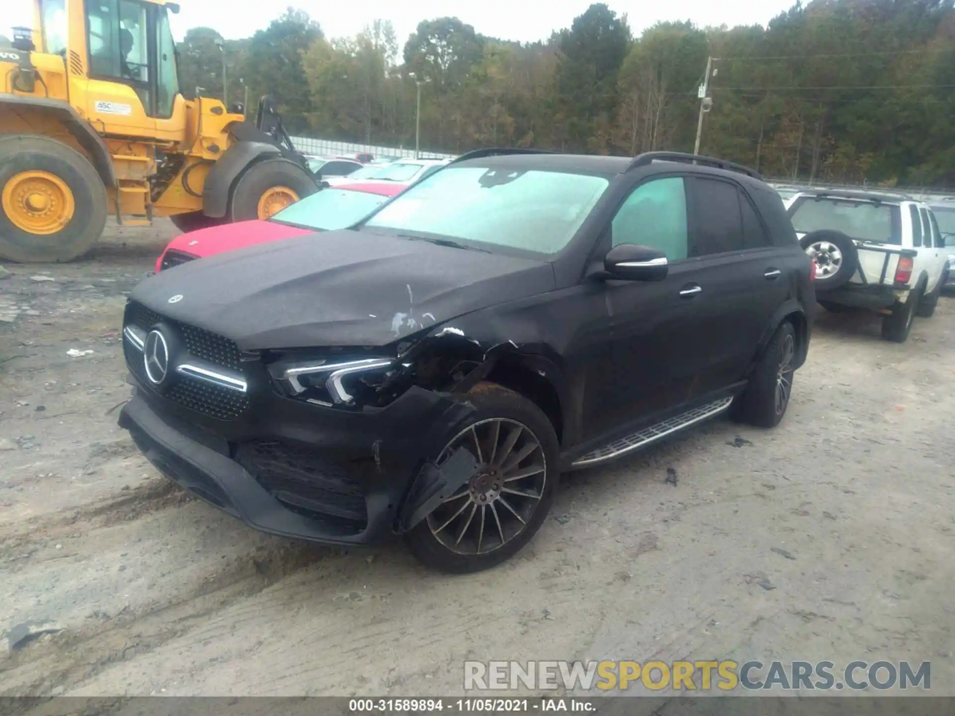 2 Photograph of a damaged car 4JGFB4KB3MA439814 MERCEDES-BENZ GLE 2021