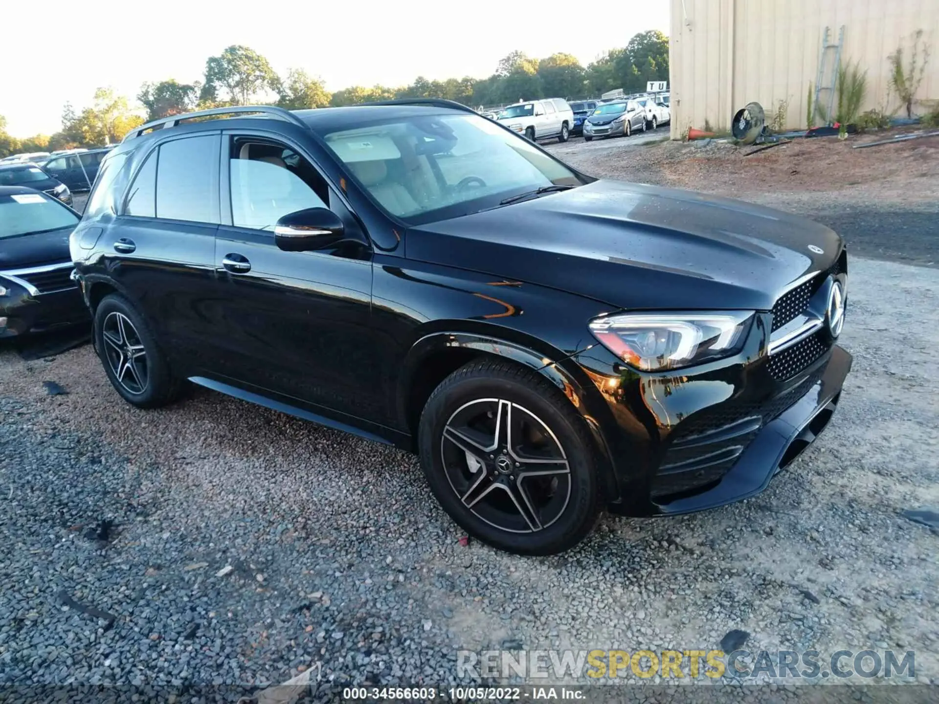 1 Photograph of a damaged car 4JGFB4KB5MA412792 MERCEDES-BENZ GLE 2021