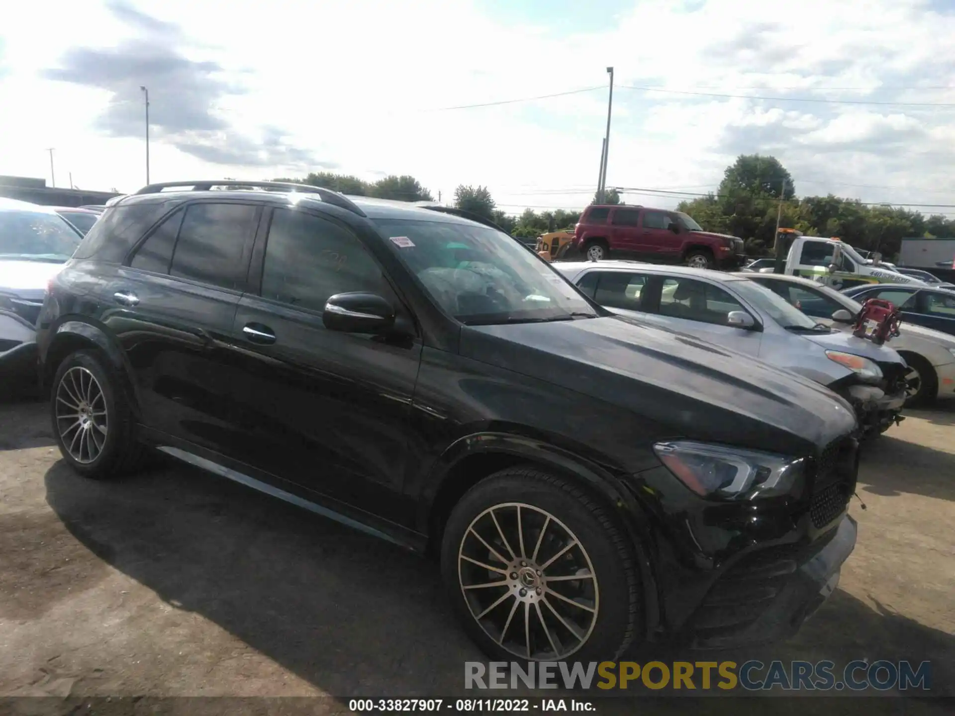 1 Photograph of a damaged car 4JGFB4KB5MA514383 MERCEDES-BENZ GLE 2021