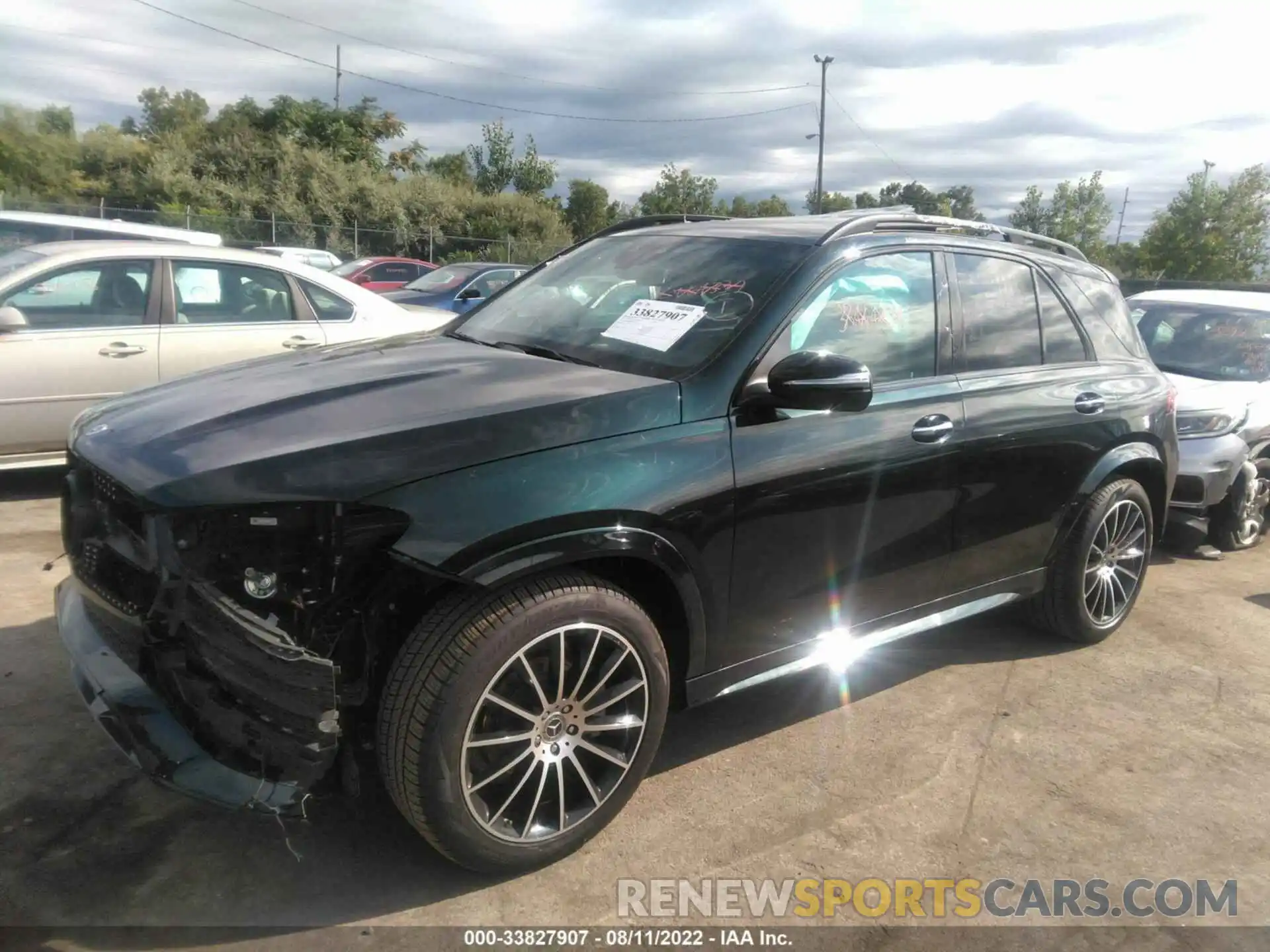 2 Photograph of a damaged car 4JGFB4KB5MA514383 MERCEDES-BENZ GLE 2021