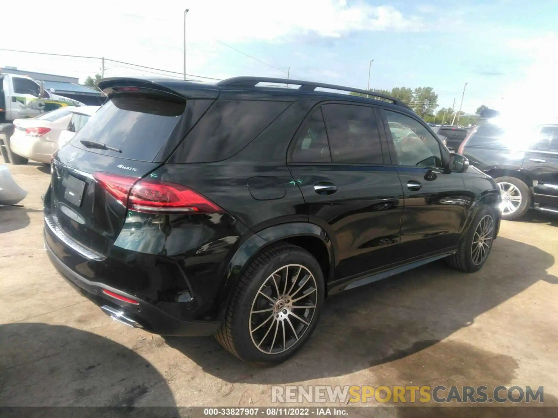 4 Photograph of a damaged car 4JGFB4KB5MA514383 MERCEDES-BENZ GLE 2021