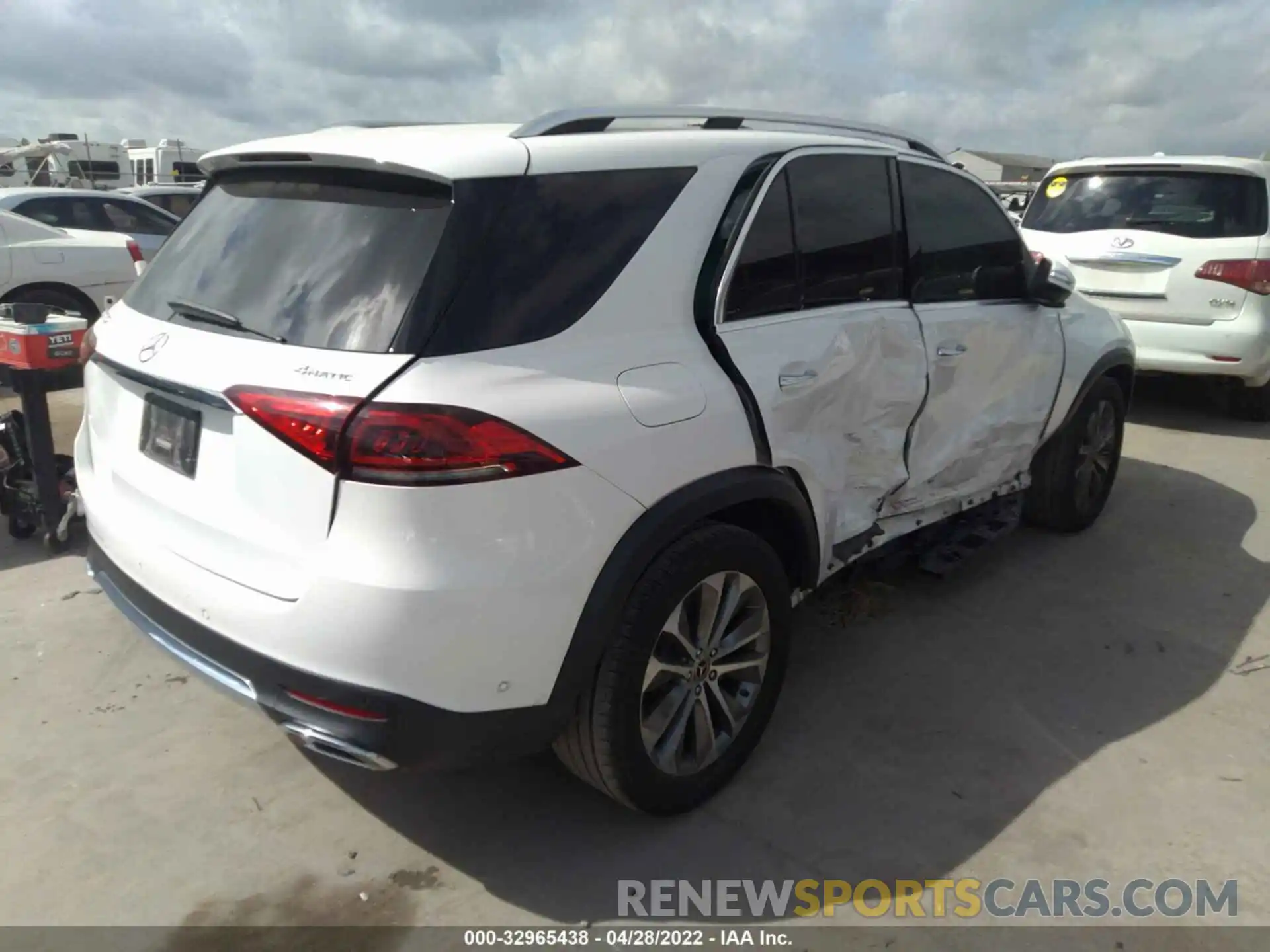 4 Photograph of a damaged car 4JGFB4KB7MA505006 MERCEDES-BENZ GLE 2021