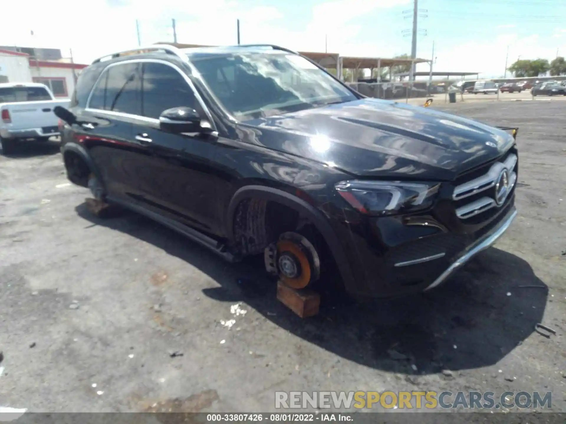 1 Photograph of a damaged car 4JGFB4KB9MA457993 MERCEDES-BENZ GLE 2021