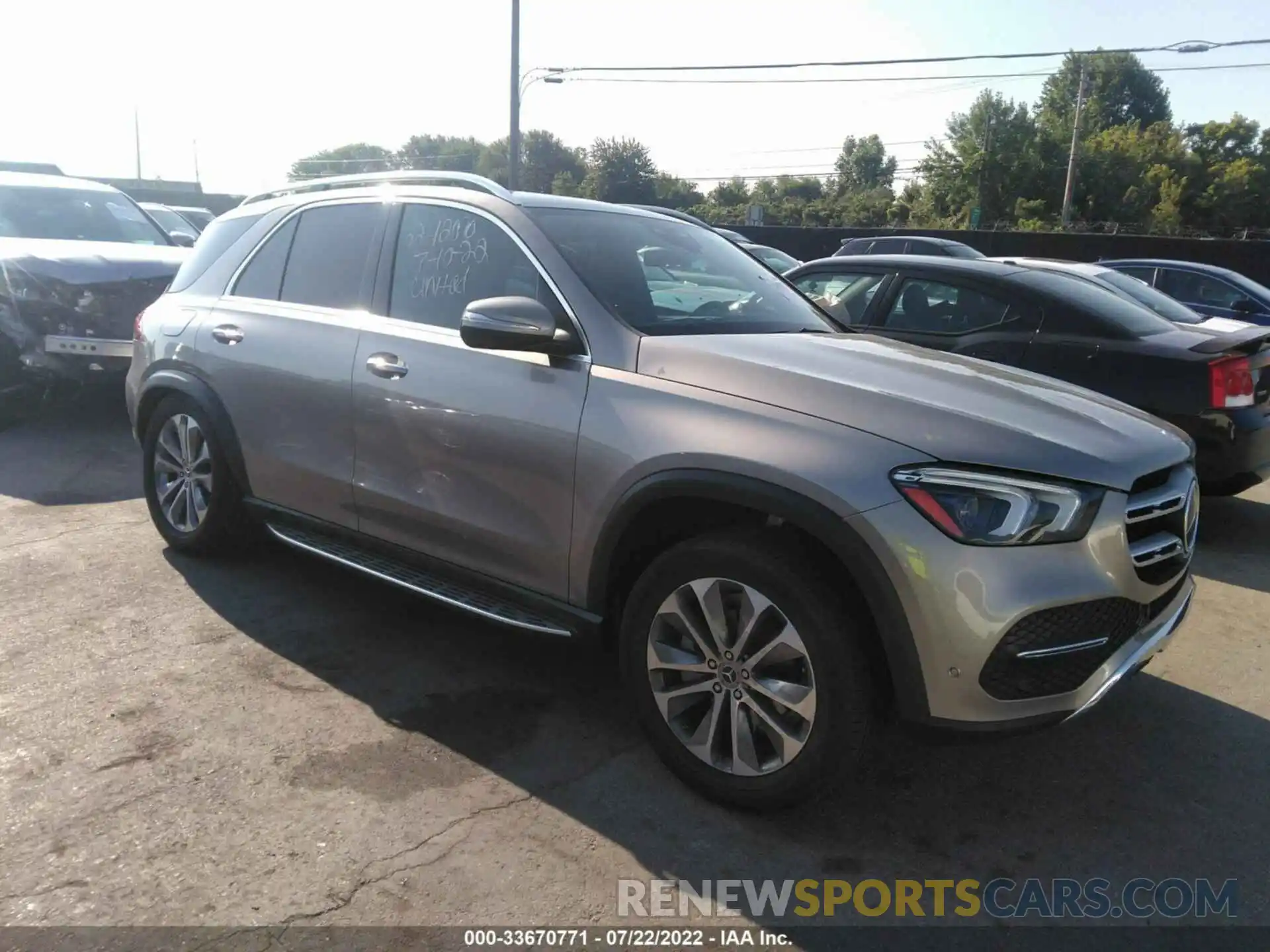 1 Photograph of a damaged car 4JGFB4KE0MA416159 MERCEDES-BENZ GLE 2021