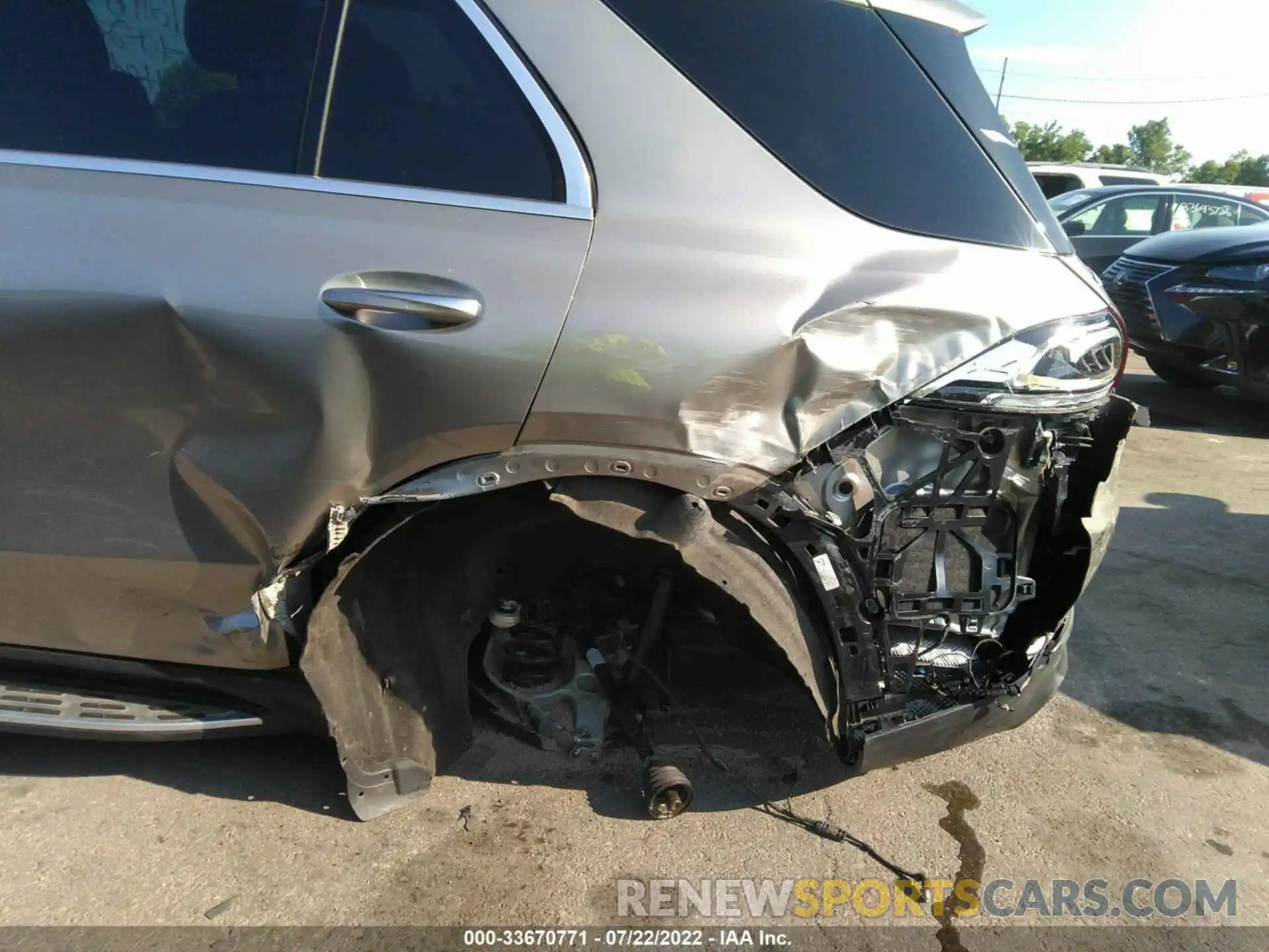 6 Photograph of a damaged car 4JGFB4KE0MA416159 MERCEDES-BENZ GLE 2021