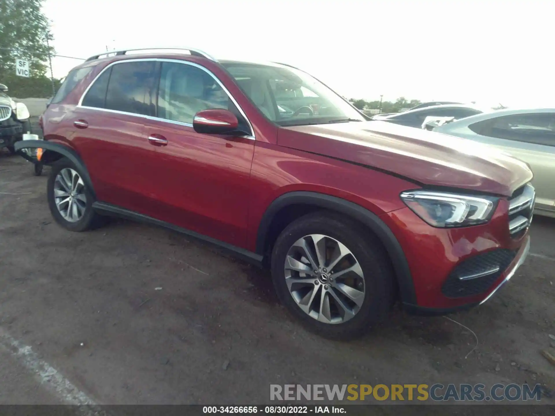 1 Photograph of a damaged car 4JGFB4KE7MA385749 MERCEDES-BENZ GLE 2021