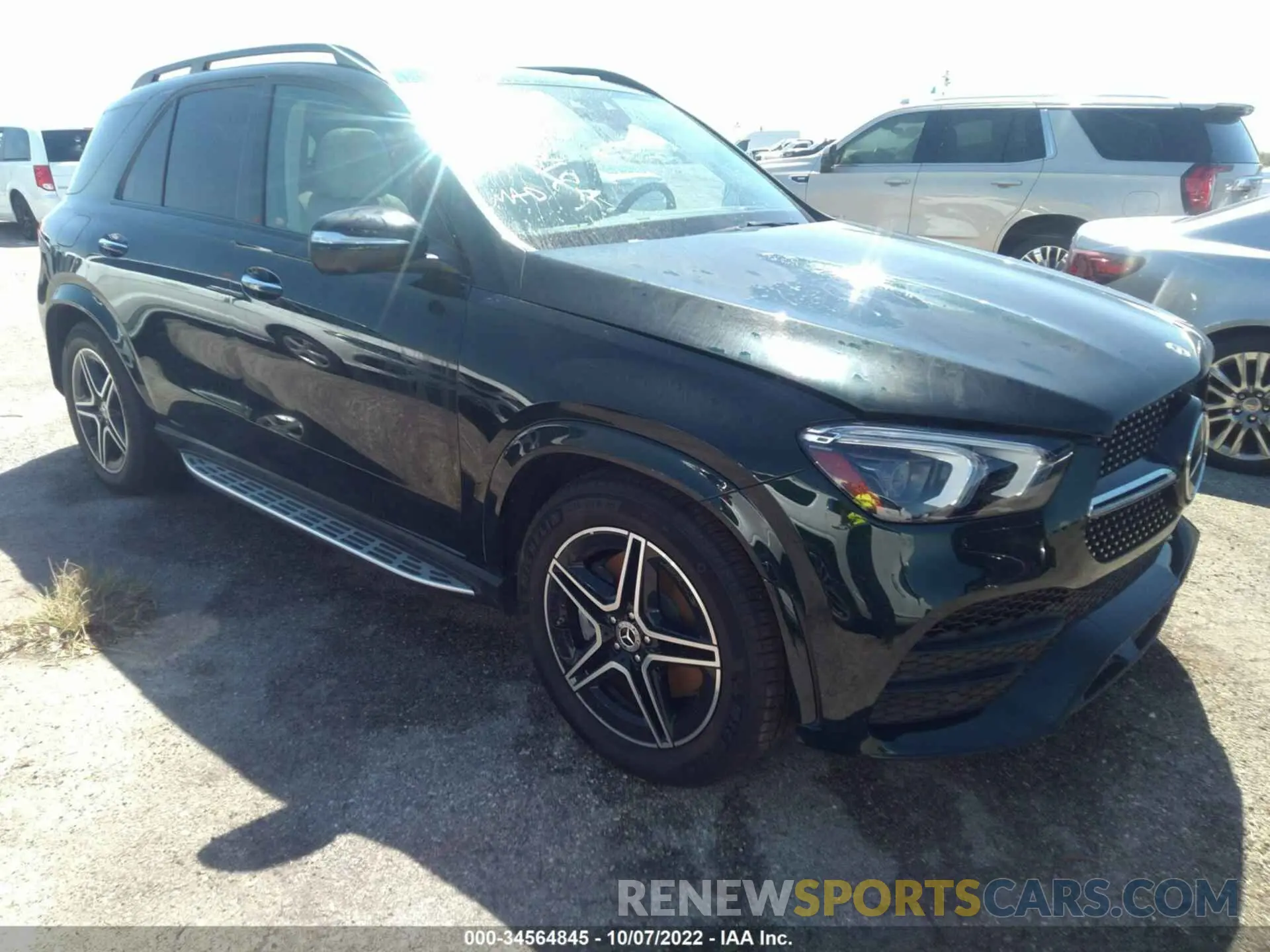 1 Photograph of a damaged car 4JGFB5KB3MA573891 MERCEDES-BENZ GLE 2021