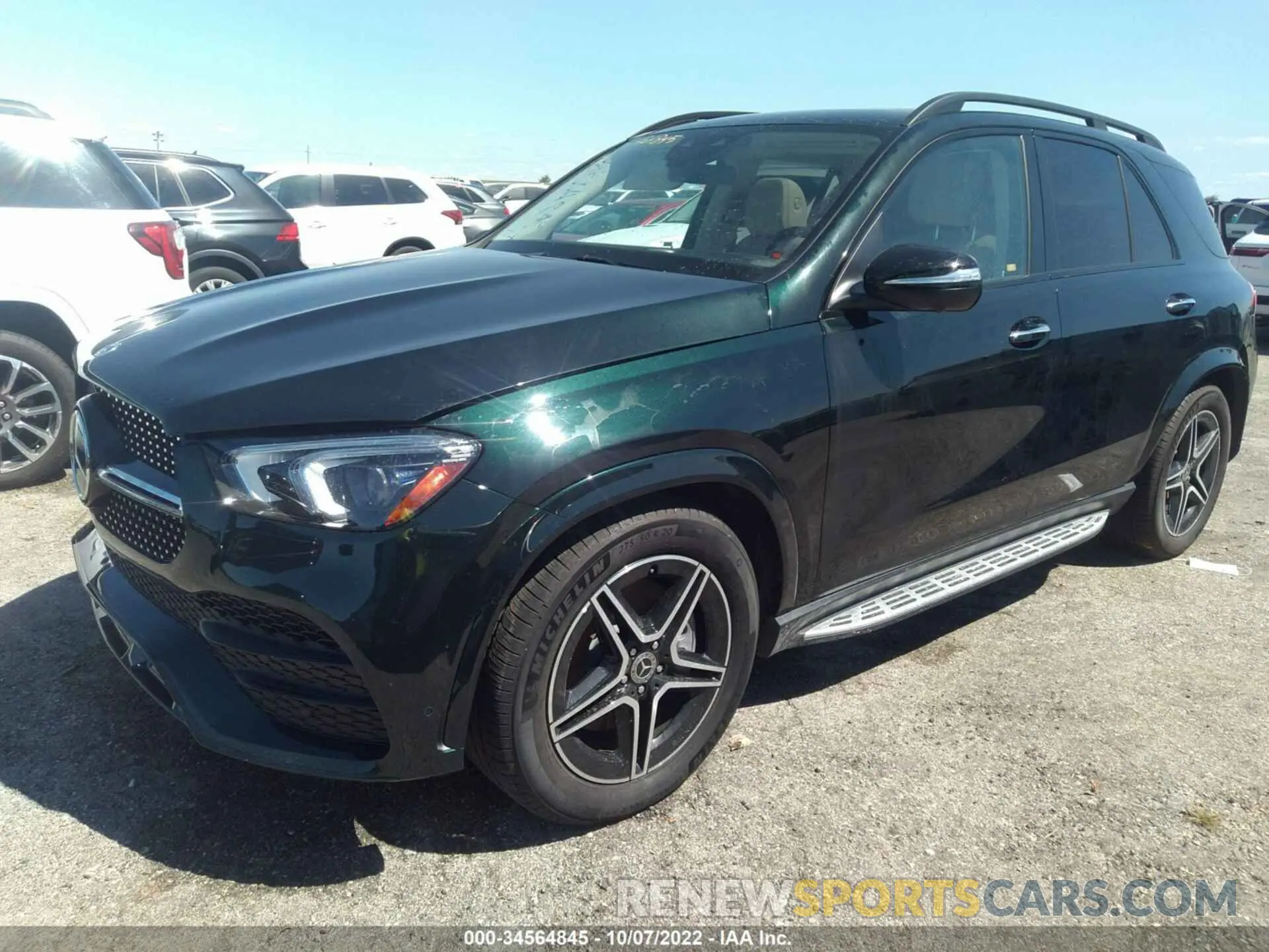 2 Photograph of a damaged car 4JGFB5KB3MA573891 MERCEDES-BENZ GLE 2021