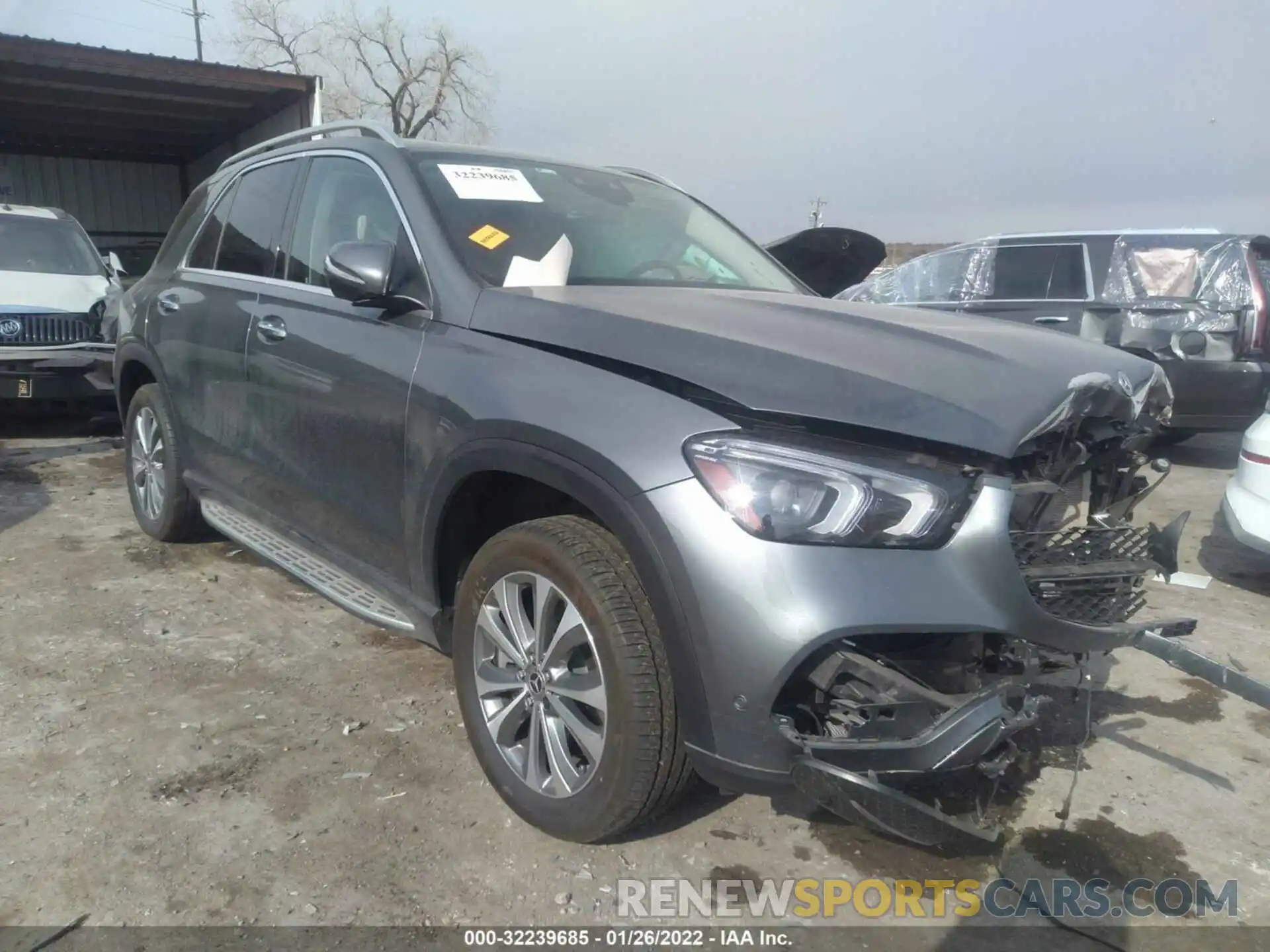 1 Photograph of a damaged car 4JGFB5KB9MA363098 MERCEDES-BENZ GLE 2021