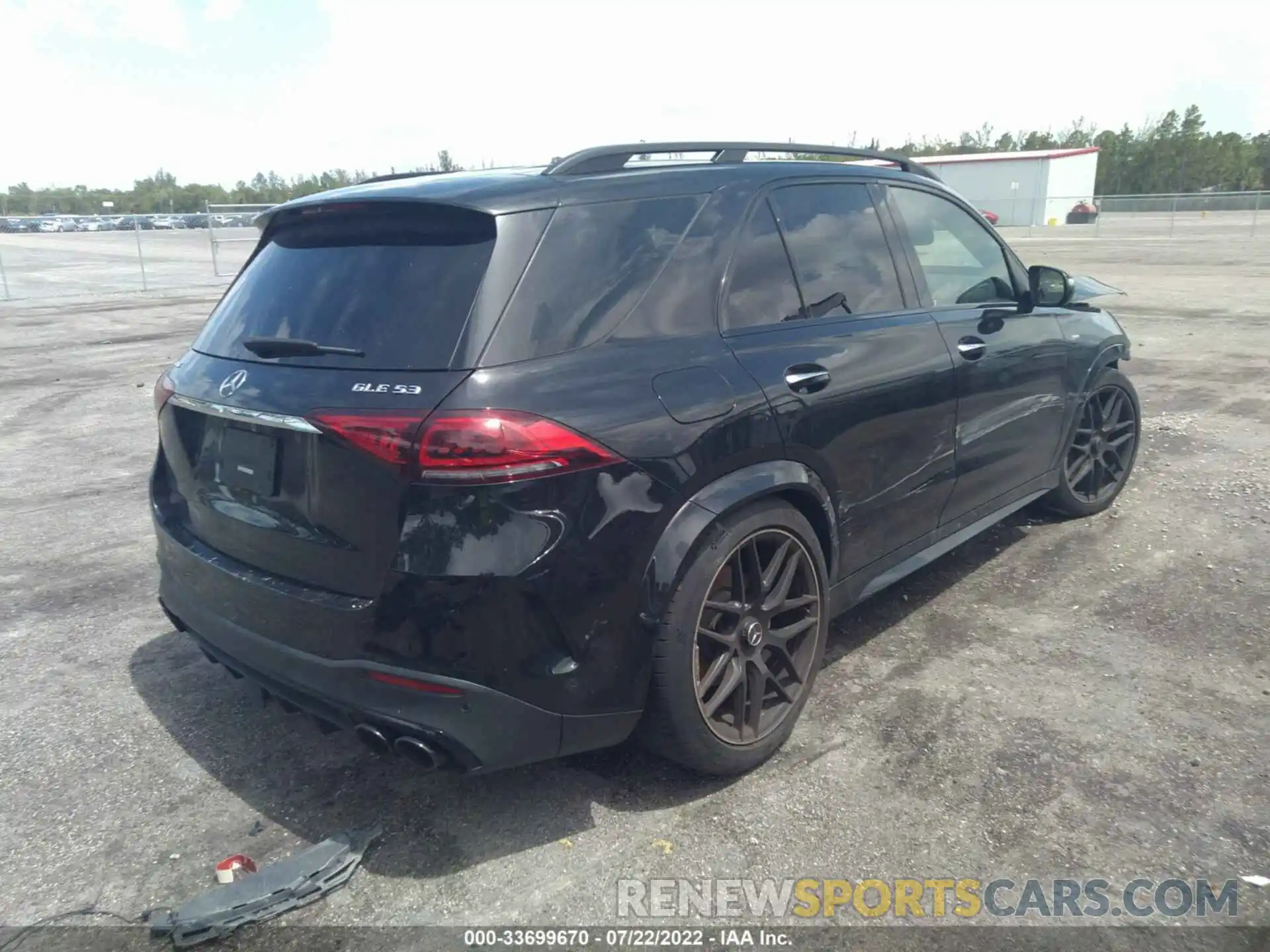 4 Photograph of a damaged car 4JGFB6BB9MA285976 MERCEDES-BENZ GLE 2021