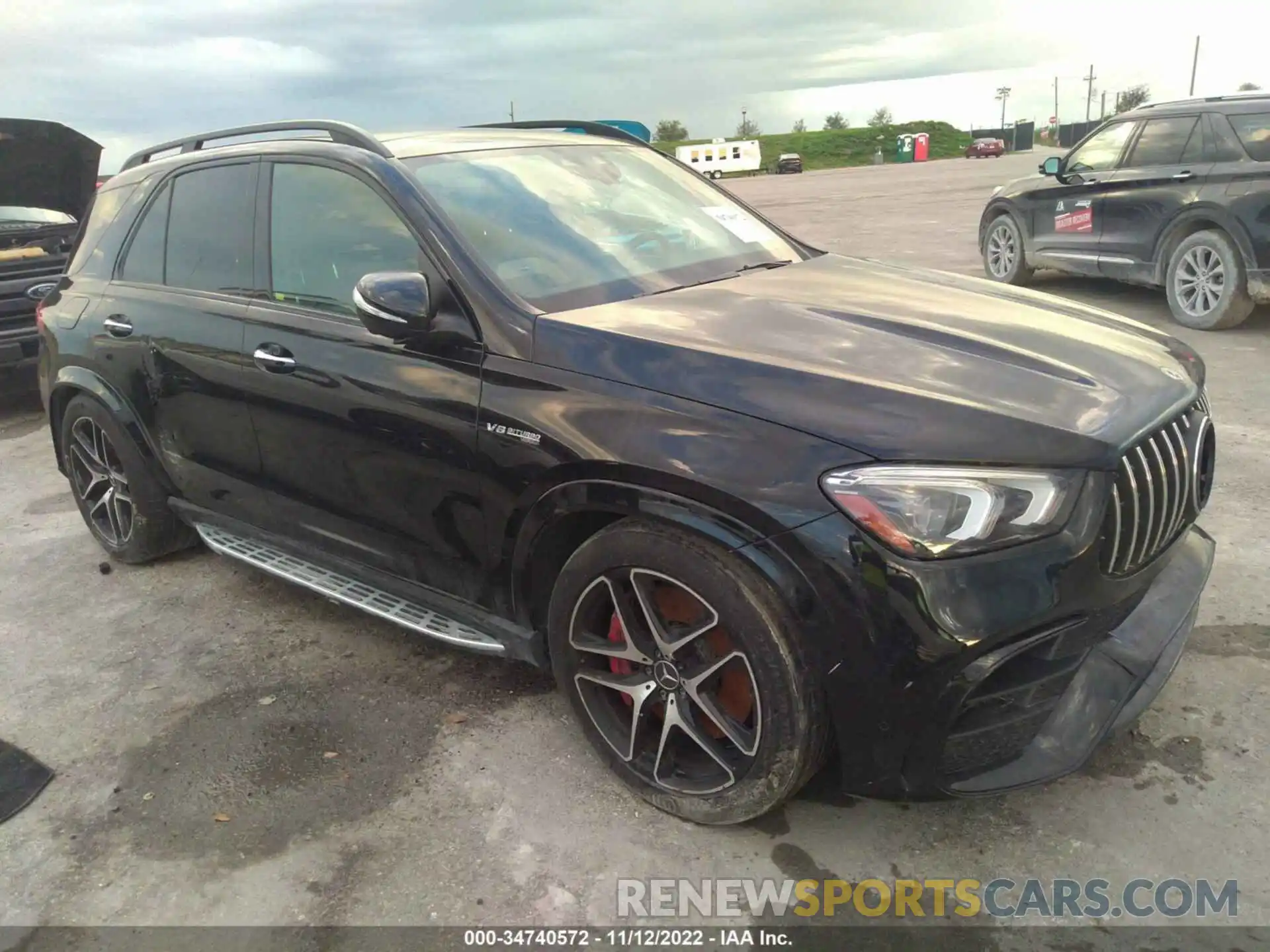 1 Photograph of a damaged car 4JGFB8KB7MA281646 MERCEDES-BENZ GLE 2021