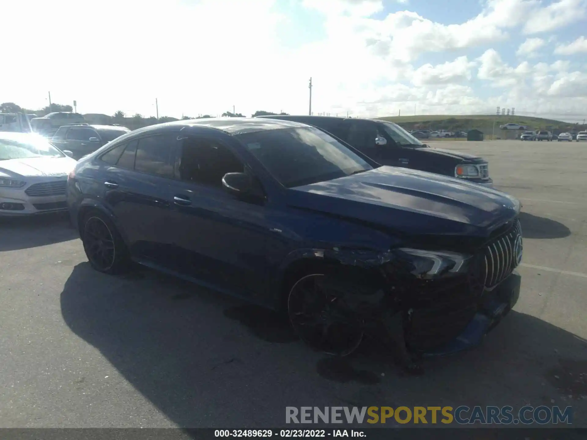 1 Photograph of a damaged car 4JGFD6BB0MA393784 MERCEDES-BENZ GLE 2021