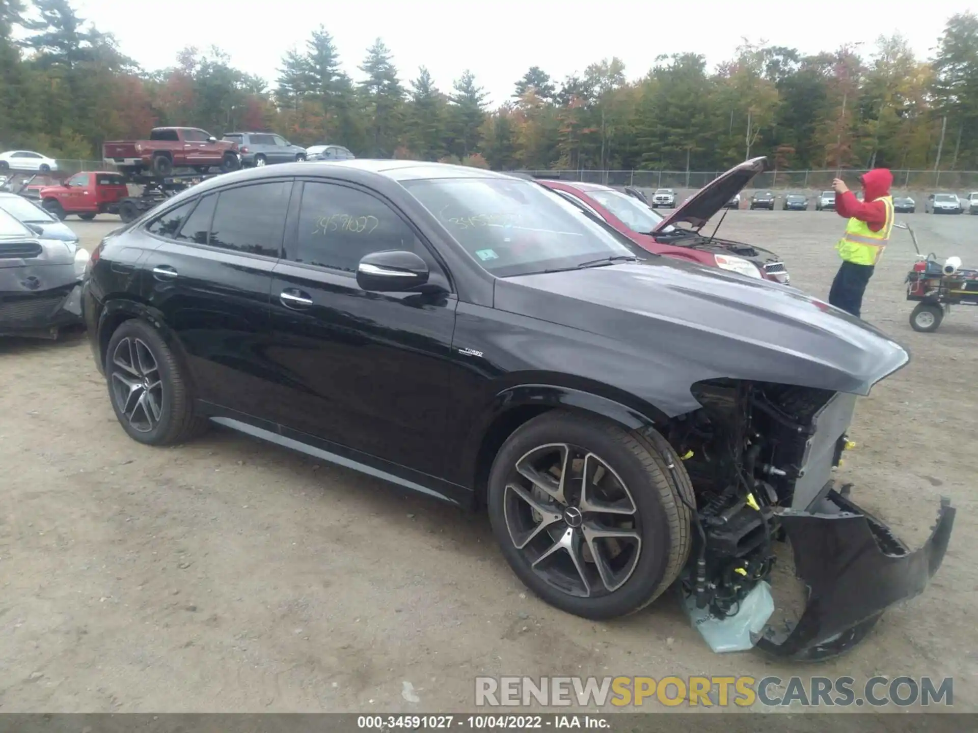 1 Photograph of a damaged car 4JGFD6BB0MA487485 MERCEDES-BENZ GLE 2021