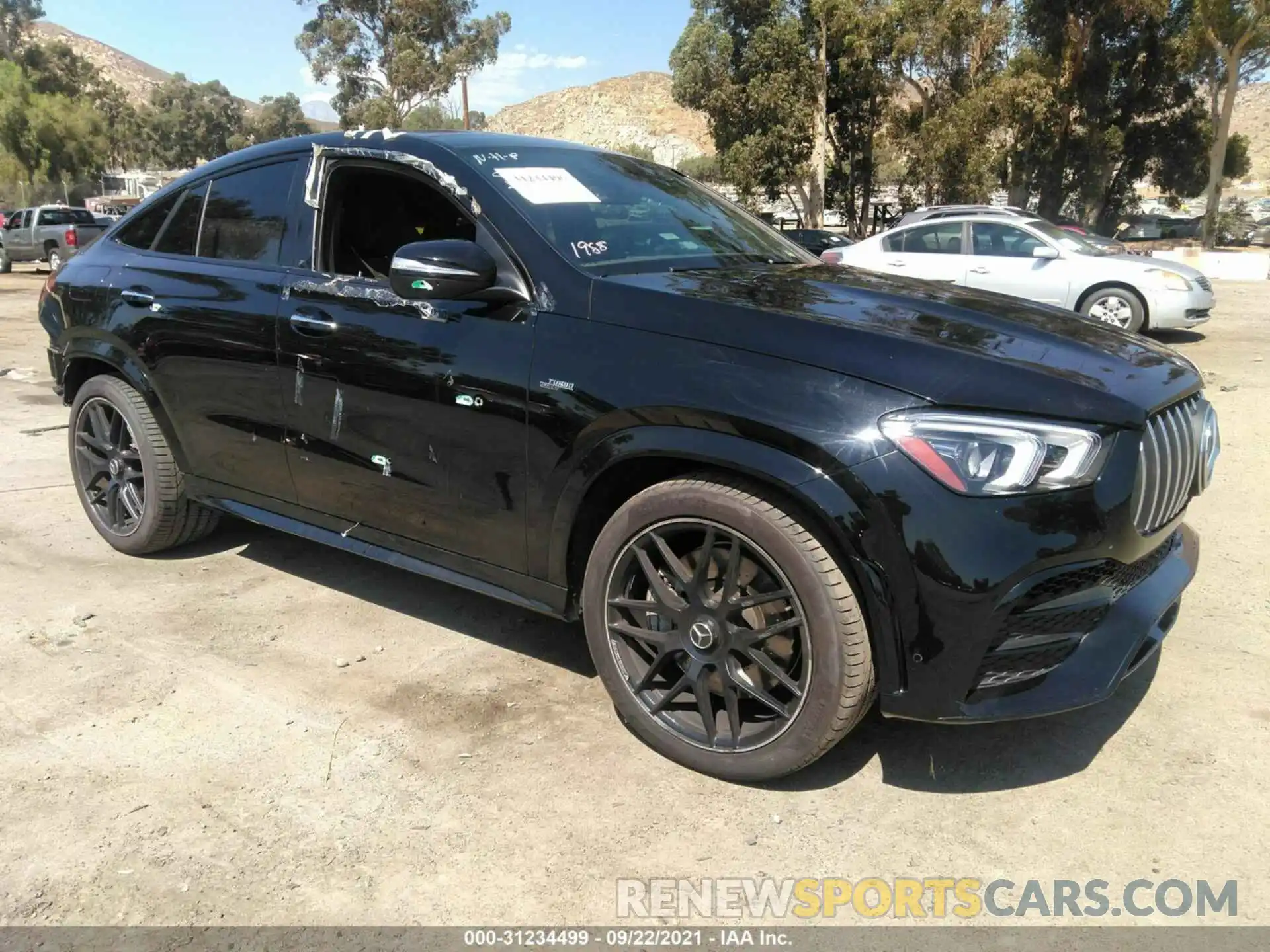 1 Photograph of a damaged car 4JGFD6BB6MA256879 MERCEDES-BENZ GLE 2021