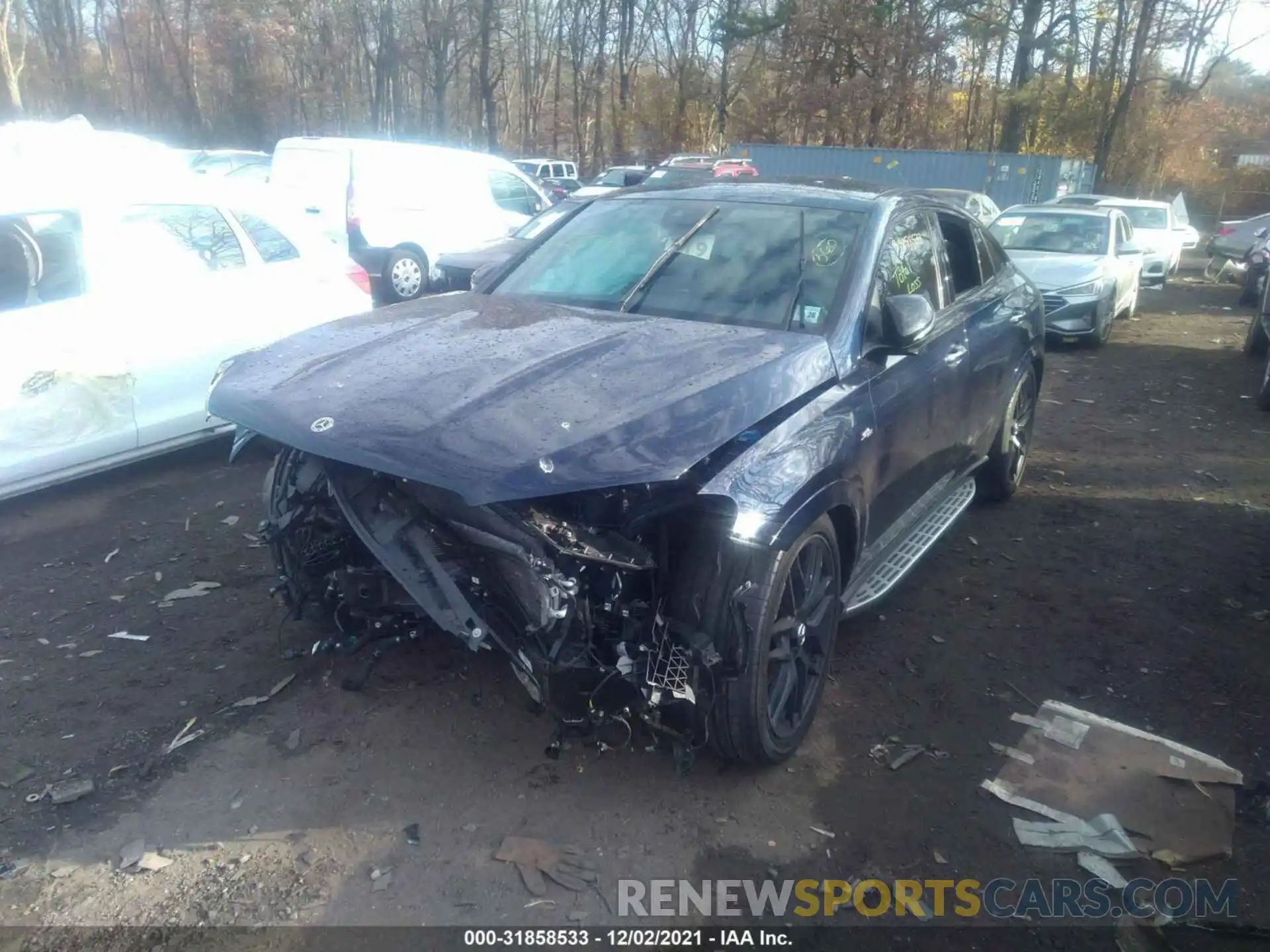 2 Photograph of a damaged car 4JGFD6BB9MA382797 MERCEDES-BENZ GLE 2021