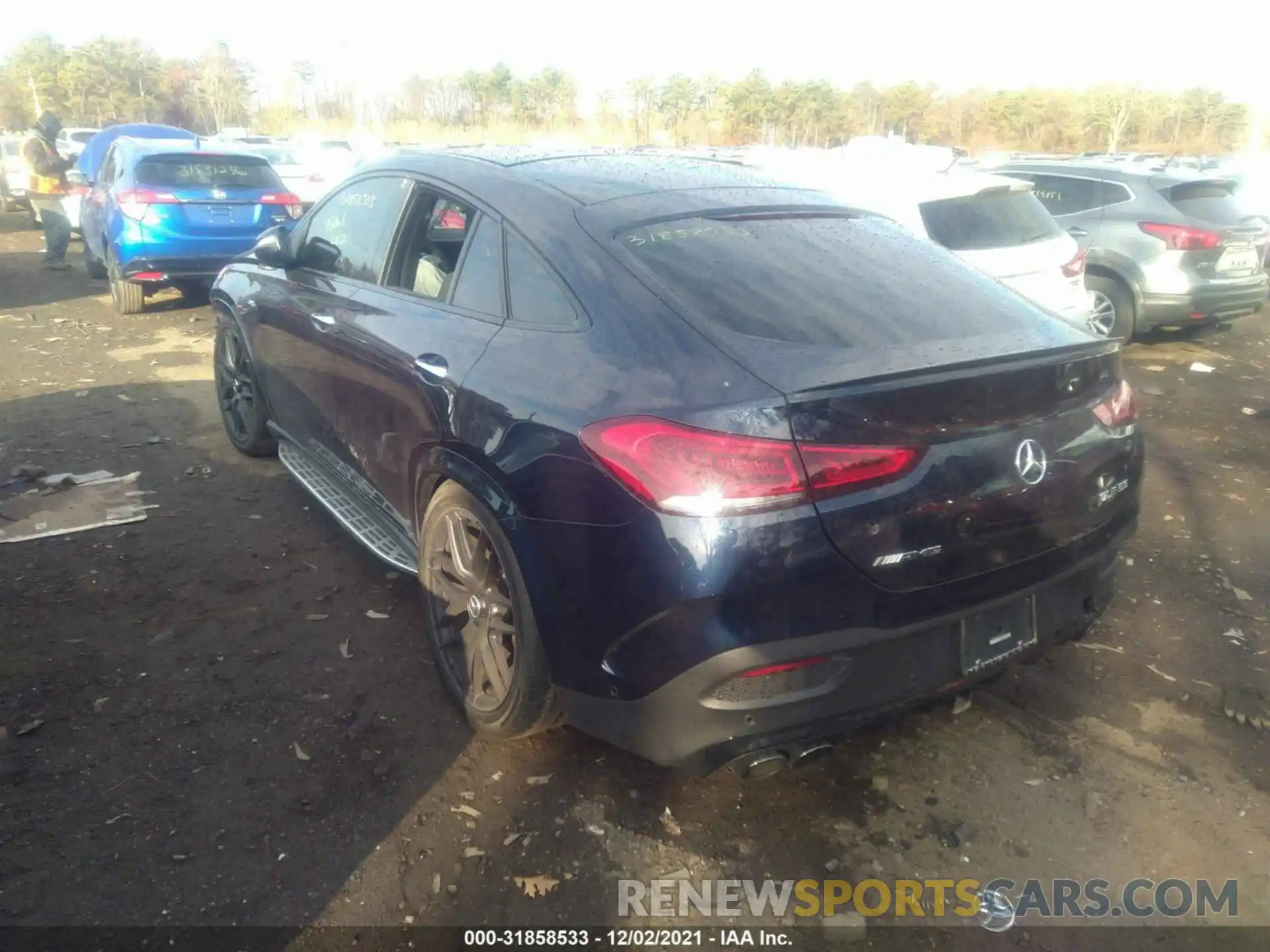 3 Photograph of a damaged car 4JGFD6BB9MA382797 MERCEDES-BENZ GLE 2021