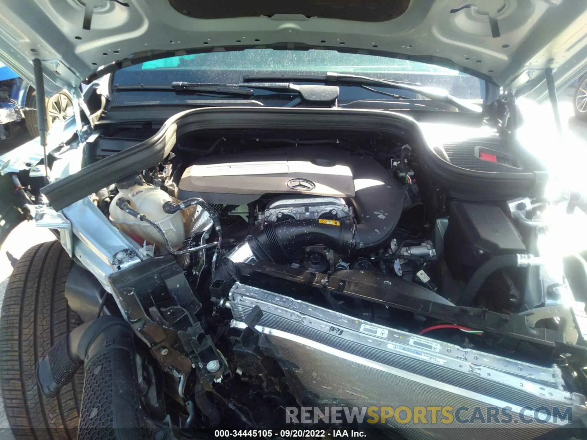 10 Photograph of a damaged car 4JGFB4JB3NA794677 MERCEDES-BENZ GLE 2022