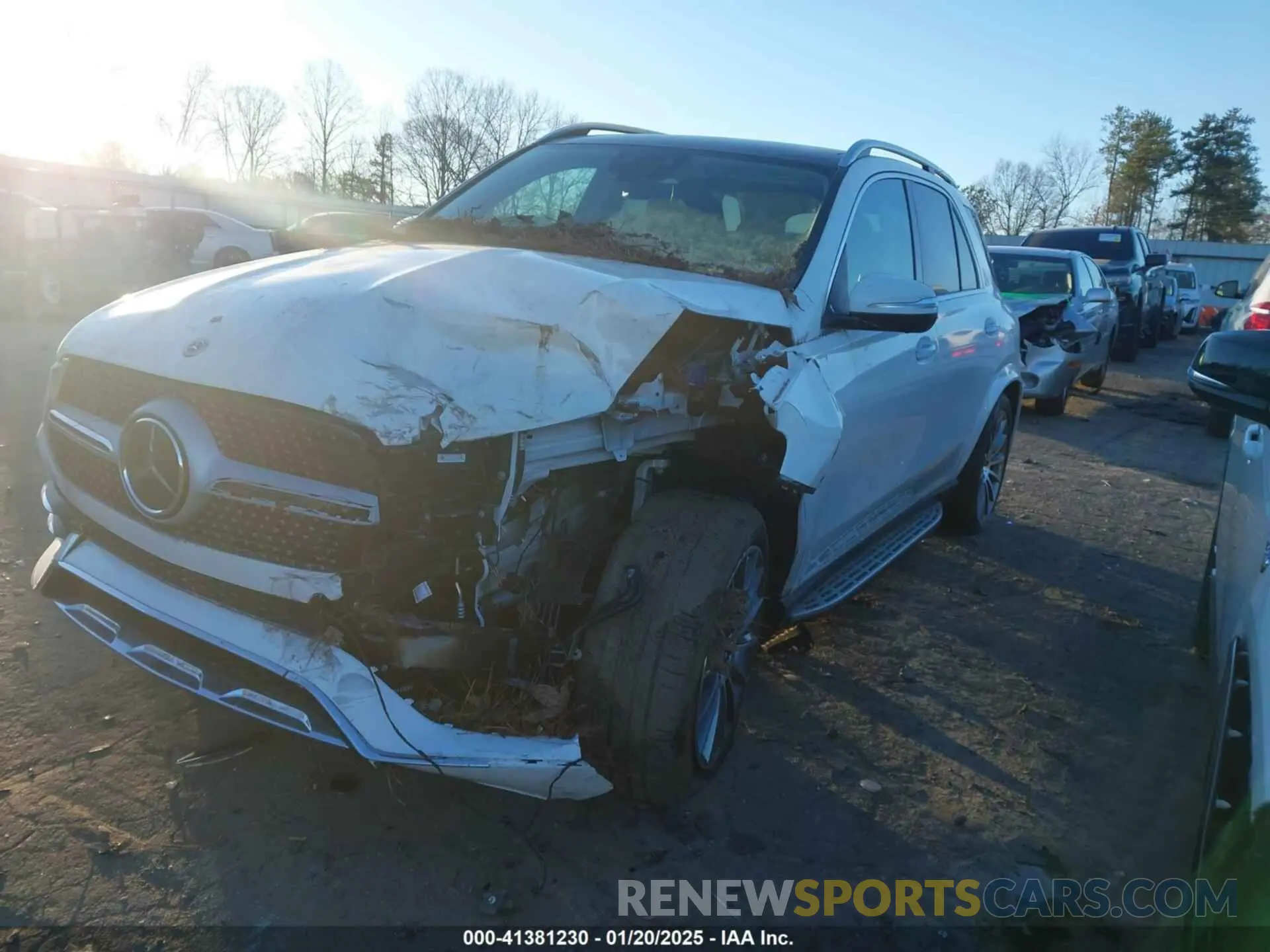 2 Photograph of a damaged car 4JGFB4KB9NA781088 MERCEDES-BENZ GLE 2022
