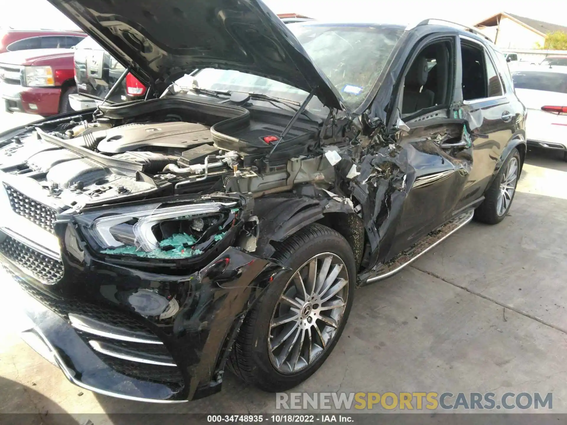 6 Photograph of a damaged car 4JGFB5KB3NA639504 MERCEDES-BENZ GLE 2022