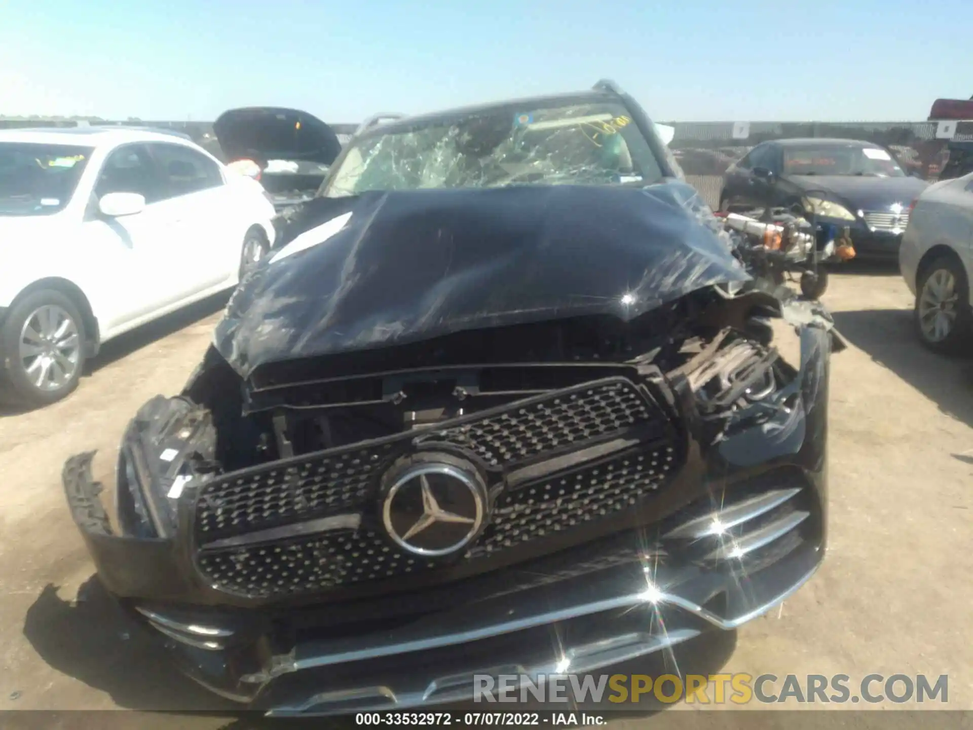 6 Photograph of a damaged car 4JGFB5KB6NA587611 MERCEDES-BENZ GLE 2022