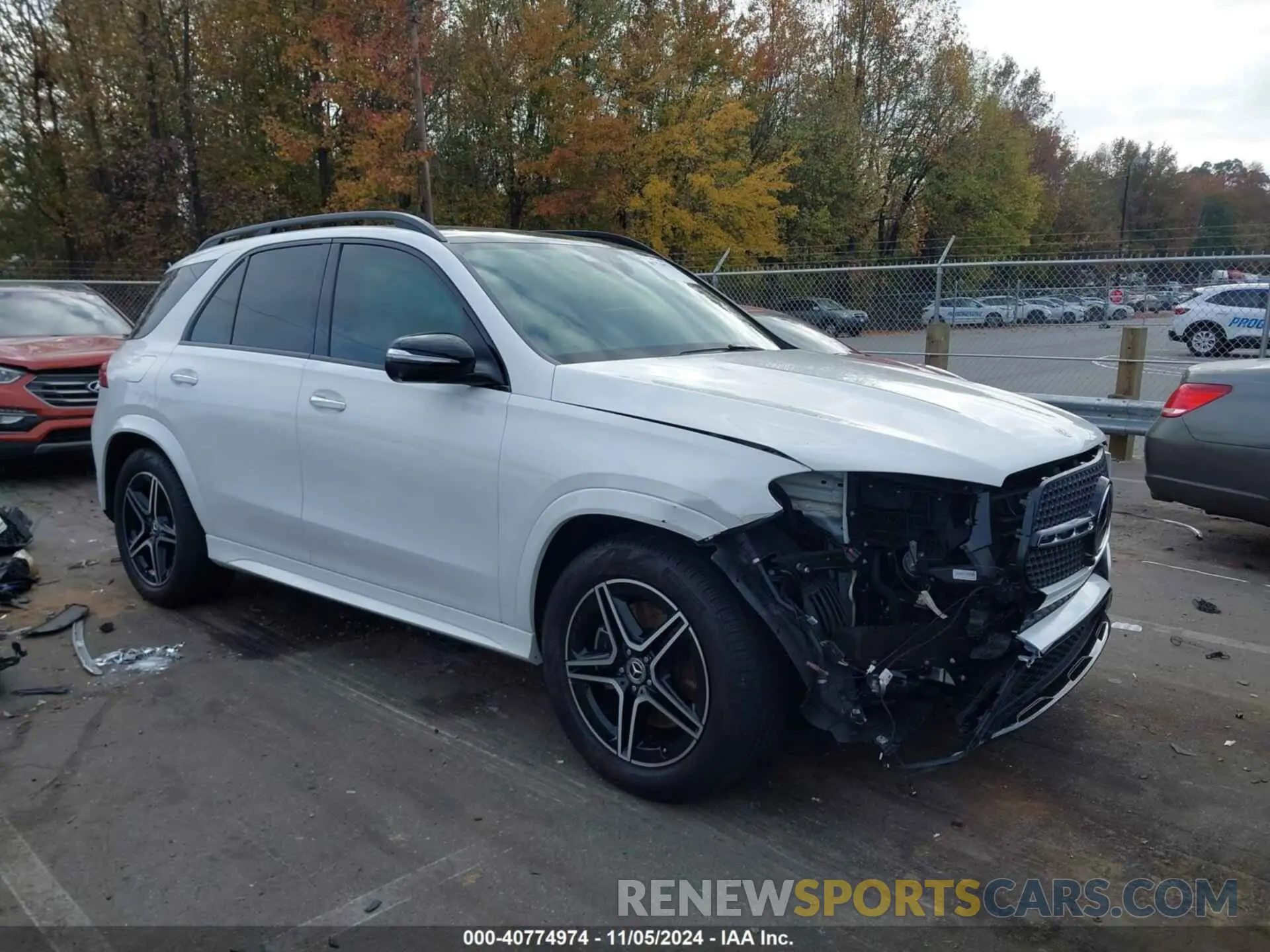 1 Photograph of a damaged car 4JGFB4FB3RB100787 MERCEDES-BENZ GLE 2024