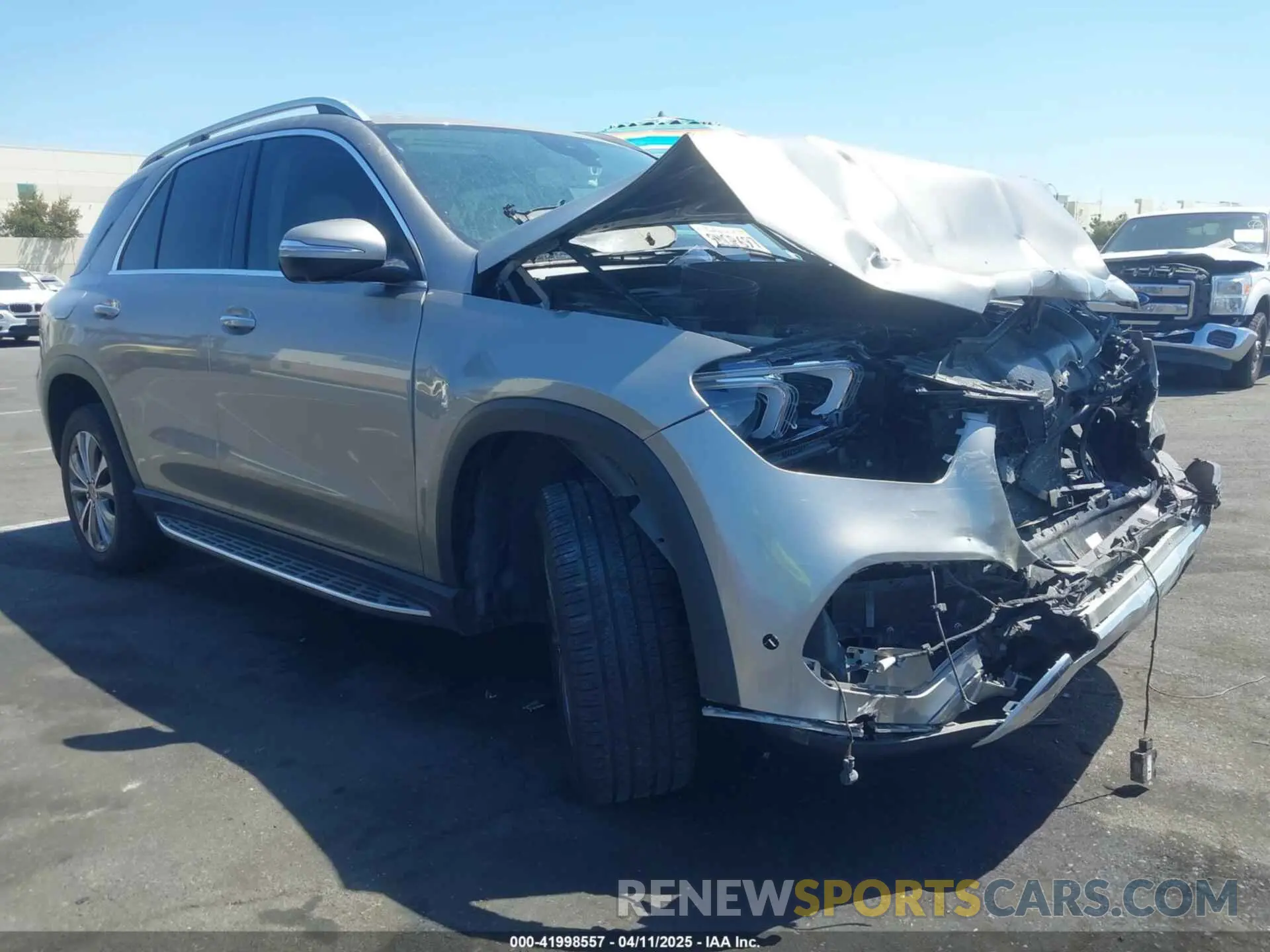 1 Photograph of a damaged car 4JGFB4JB3LA282267 MERCEDES-BENZ GLE 350 2020