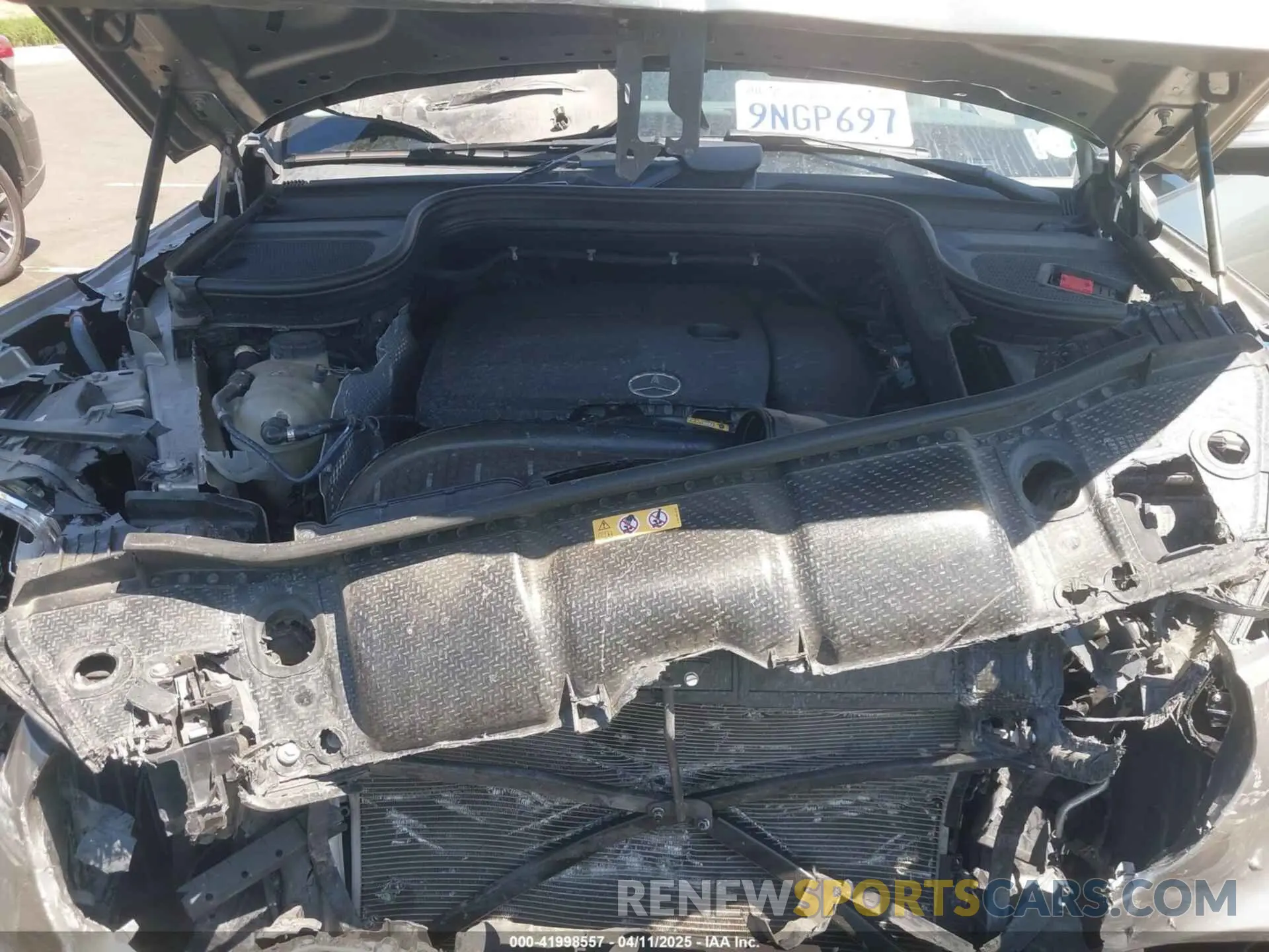 10 Photograph of a damaged car 4JGFB4JB3LA282267 MERCEDES-BENZ GLE 350 2020